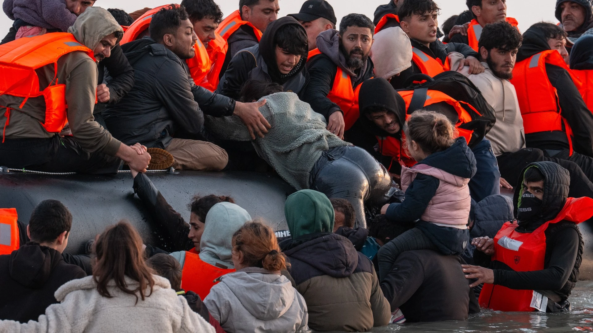 Tactic people smugglers use to get young male migrants past French cops revealed