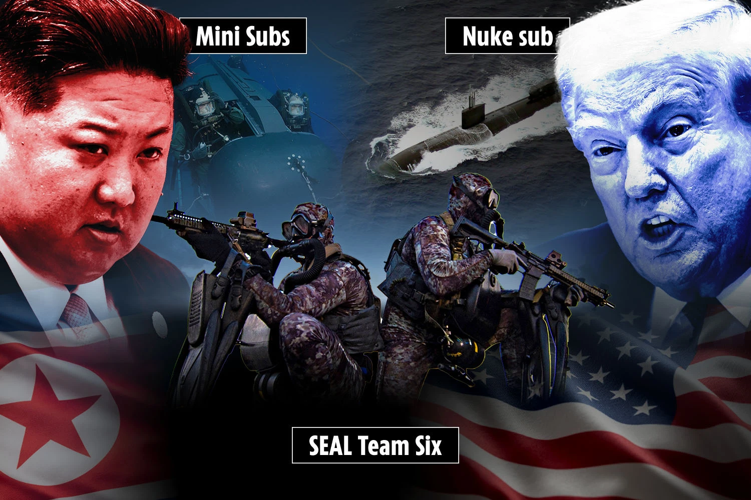 SEAL team that killed Bin Laden 'launched Trump mission in NORTH KOREA'