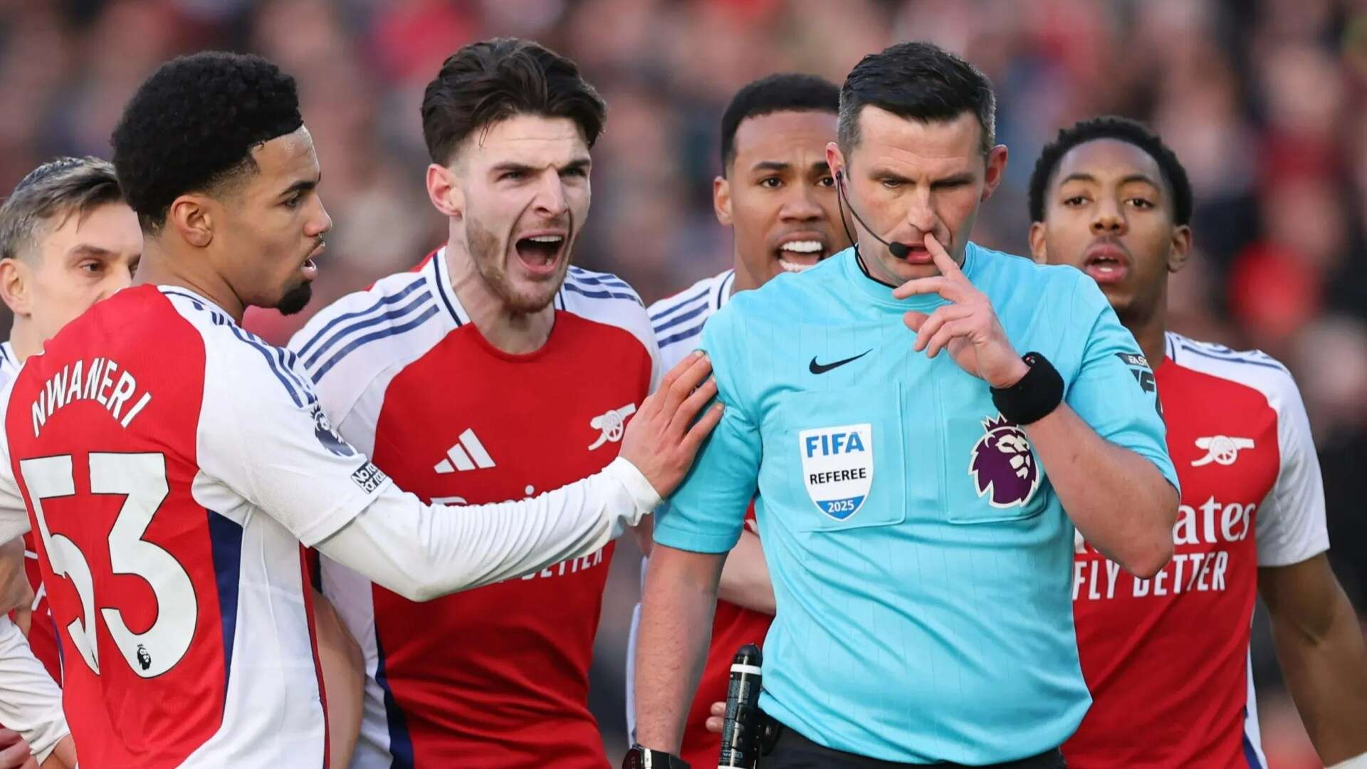 Michael Oliver's family home being guarded by police after ref death threats