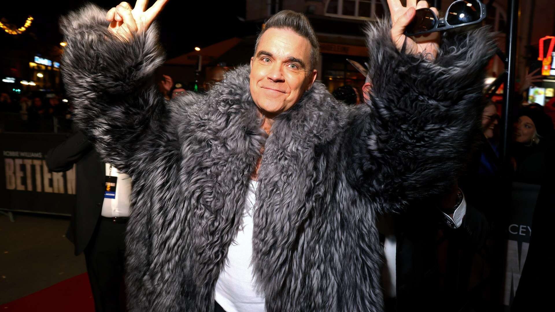 Robbie Williams on brink of making UK chart history after film biopic bombed