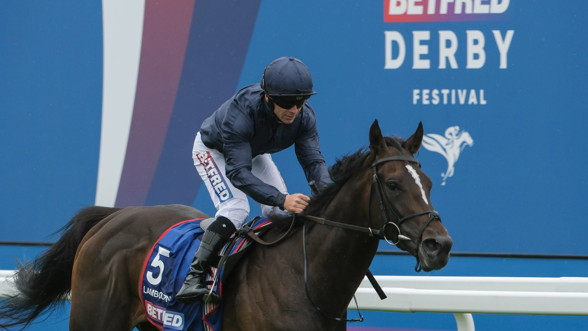 Lambourn stuns red-hot favourite Delacroix to land Aidan O'Brien an 11th Derby