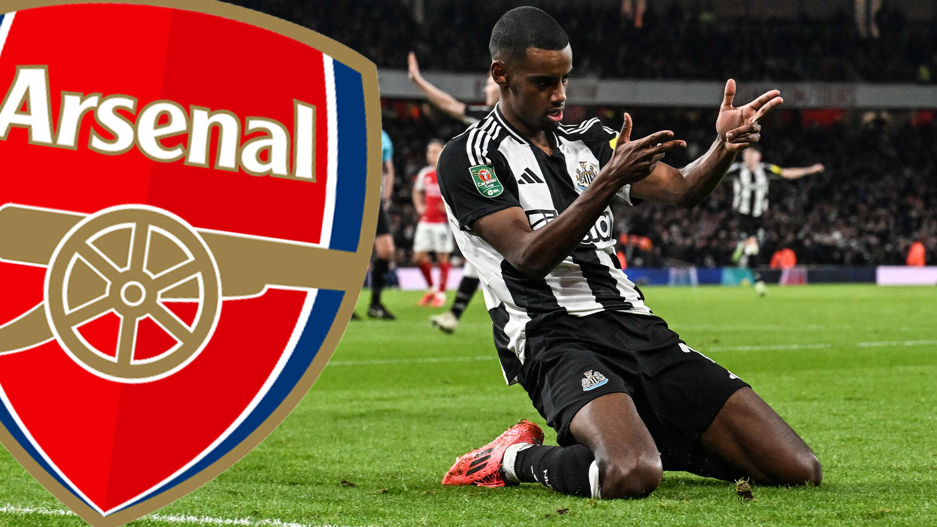 Arsenal fans will have seen Toon disaster & wished Isak was playing for them