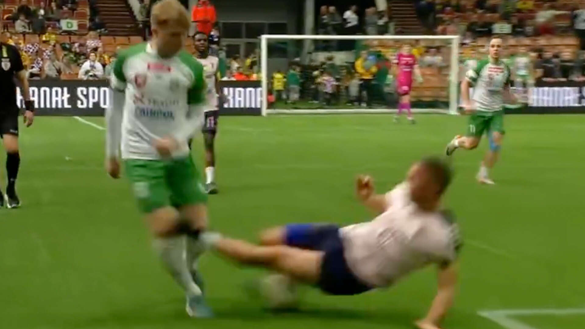 Arsenal legend apologises after horror KNEE-HIGH tackle in five-a-side match