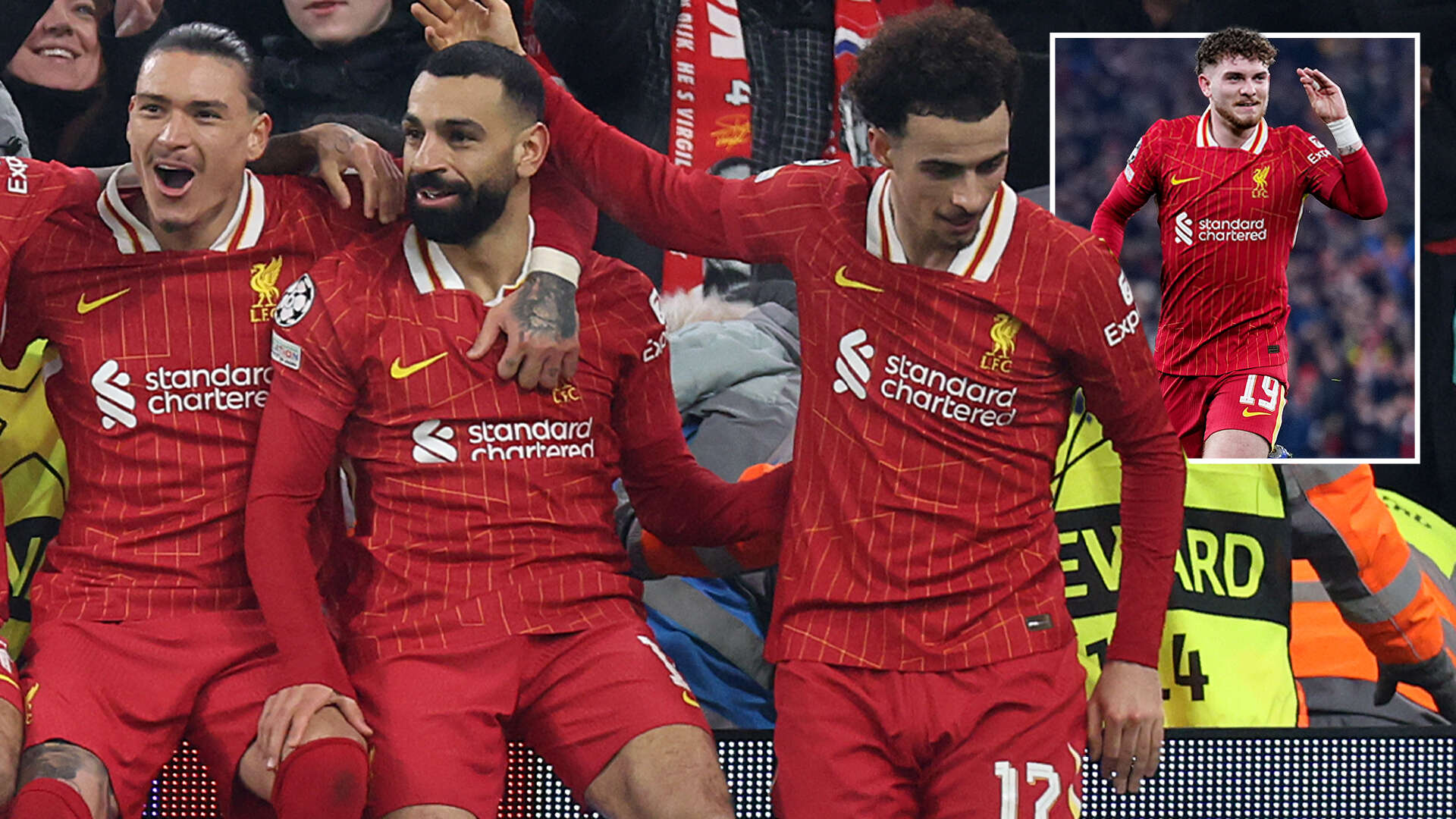 Salah & Elliot seal Champs League last 16 spot as Reds win group stage