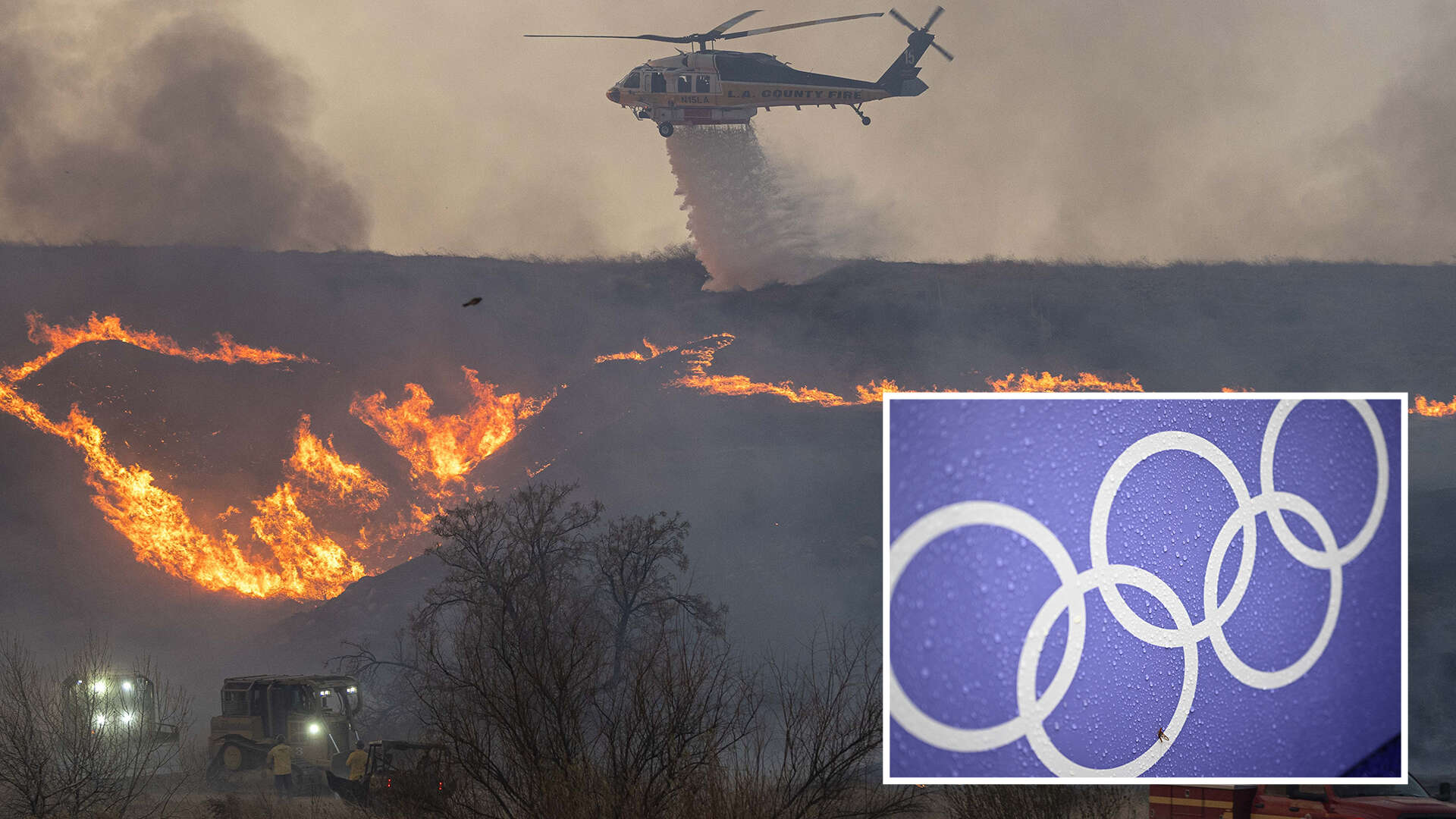 Statement released on 2028 LA Olympics after horror wildfires