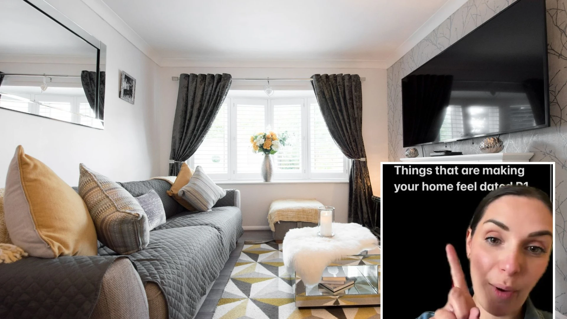 Five interior design sins that are making your home look dated