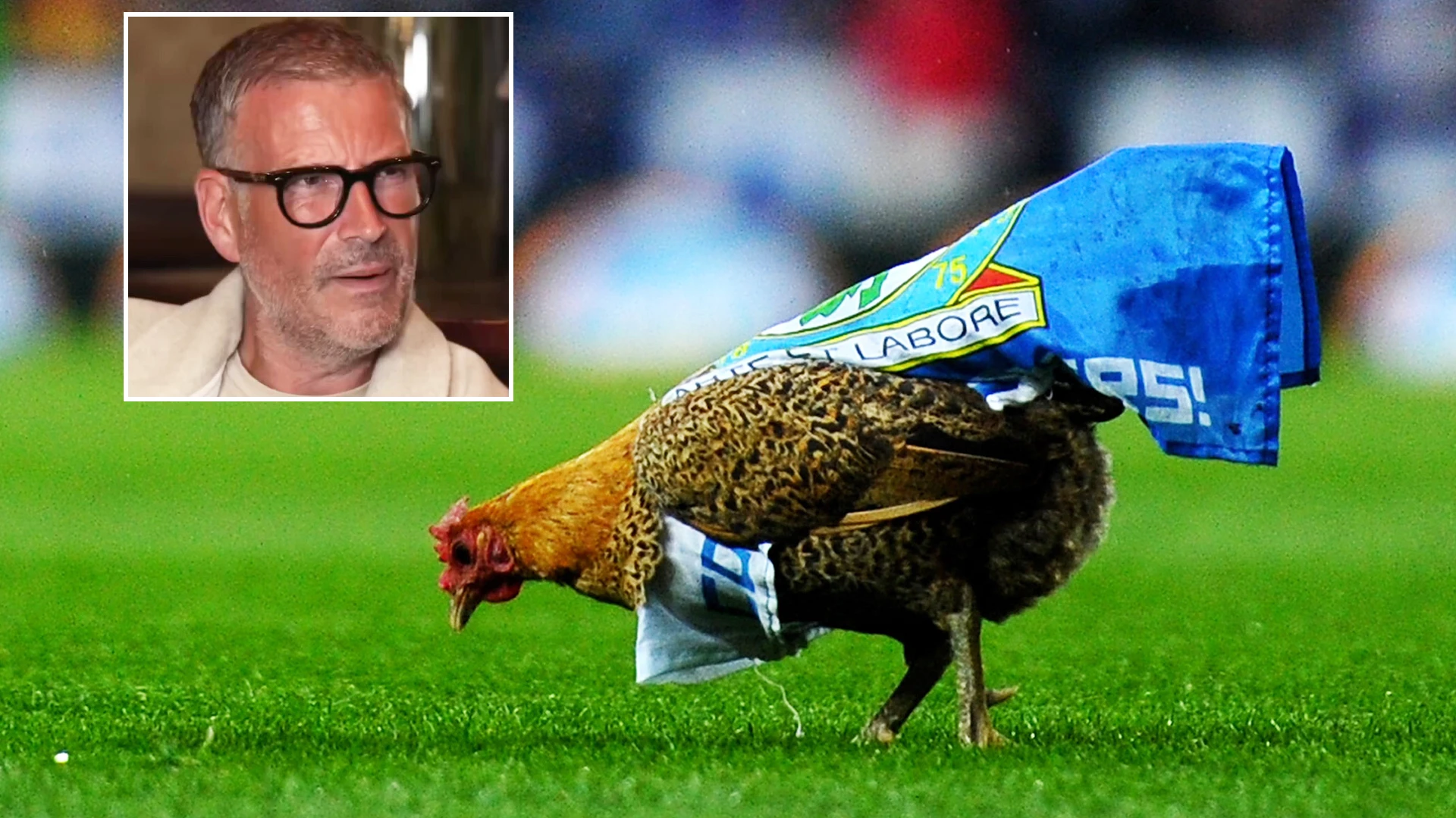 'F***ing chicken on the pitch' - Iconic ref reveals moment he had to stop game