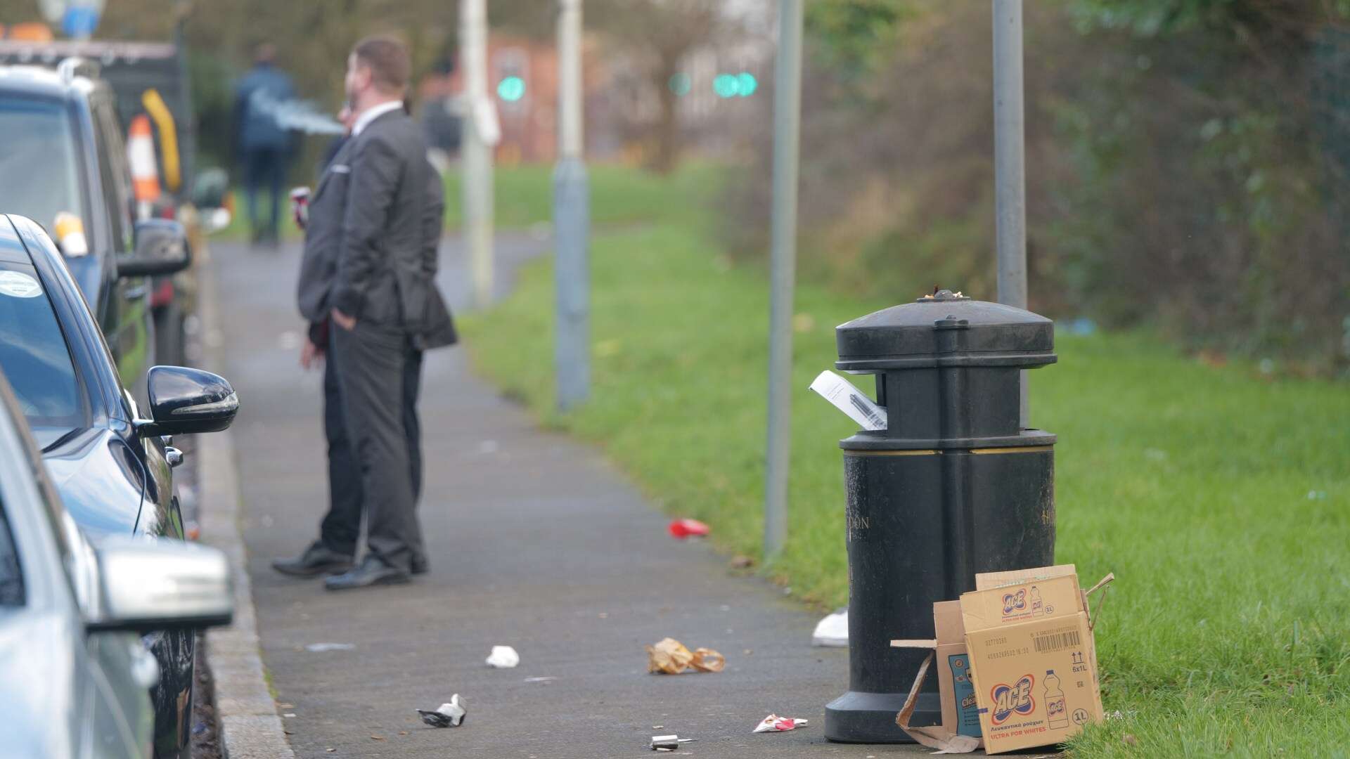 Our street is ruined by cabbies using driveways as TOILET - they poo everywhere