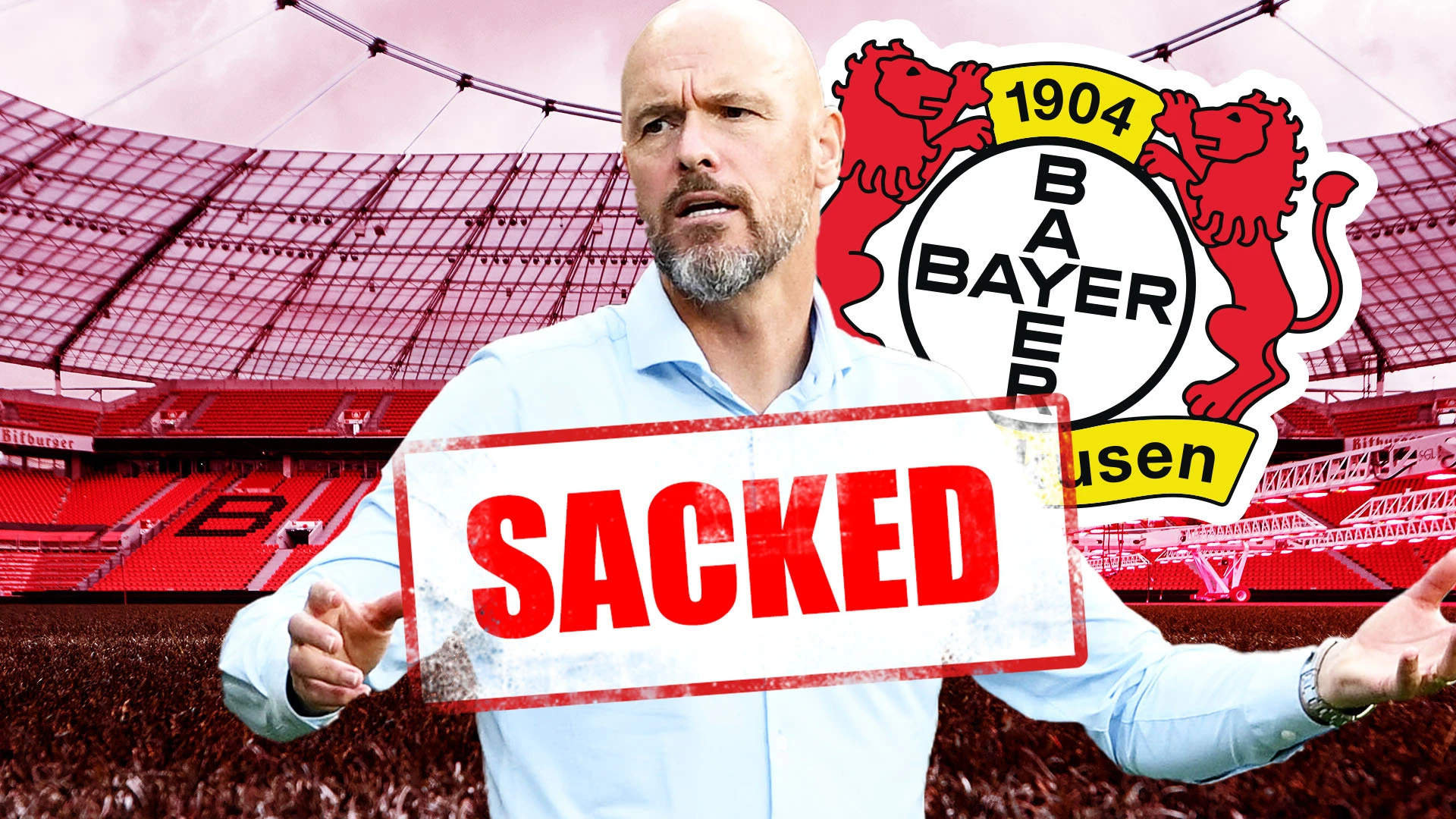 Erik ten Hag sacked by Bayer Leverkusen after just two games