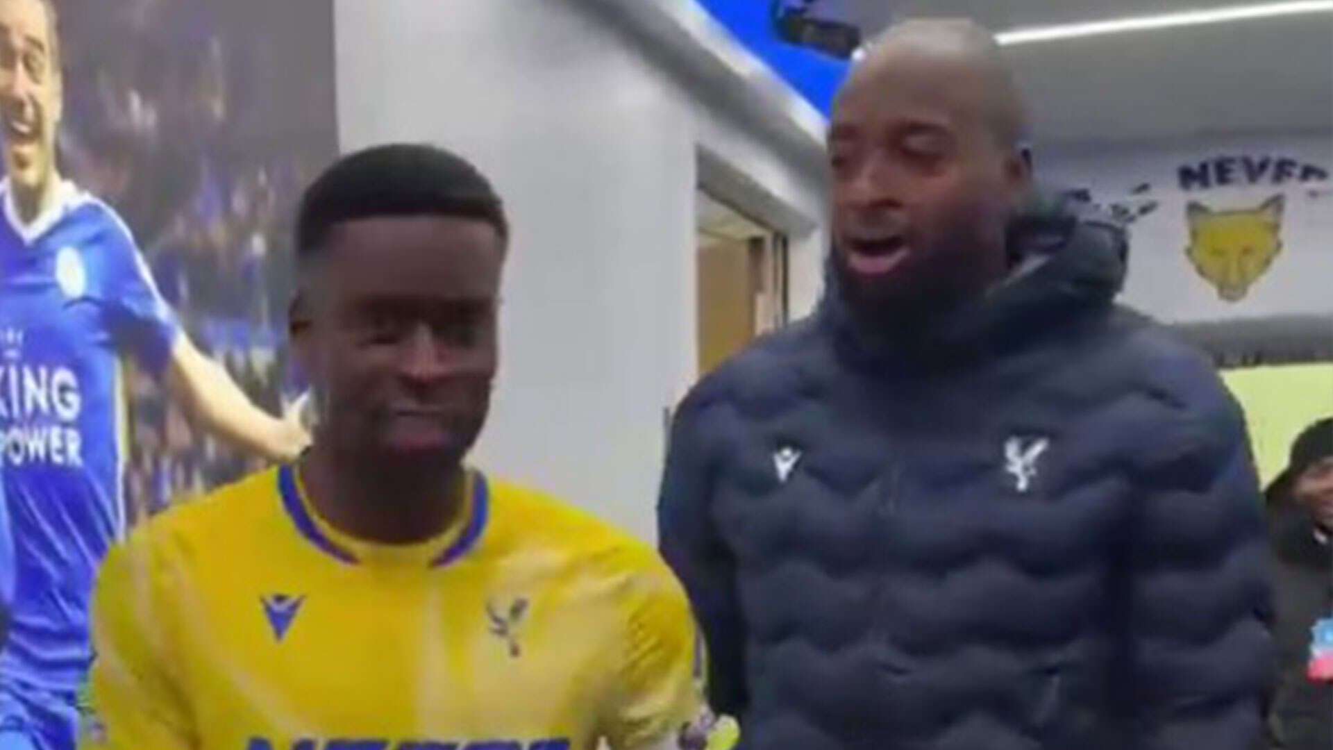 Guehi forced to tell overexcited Palace team-mate 'stop shouting' in tunnel