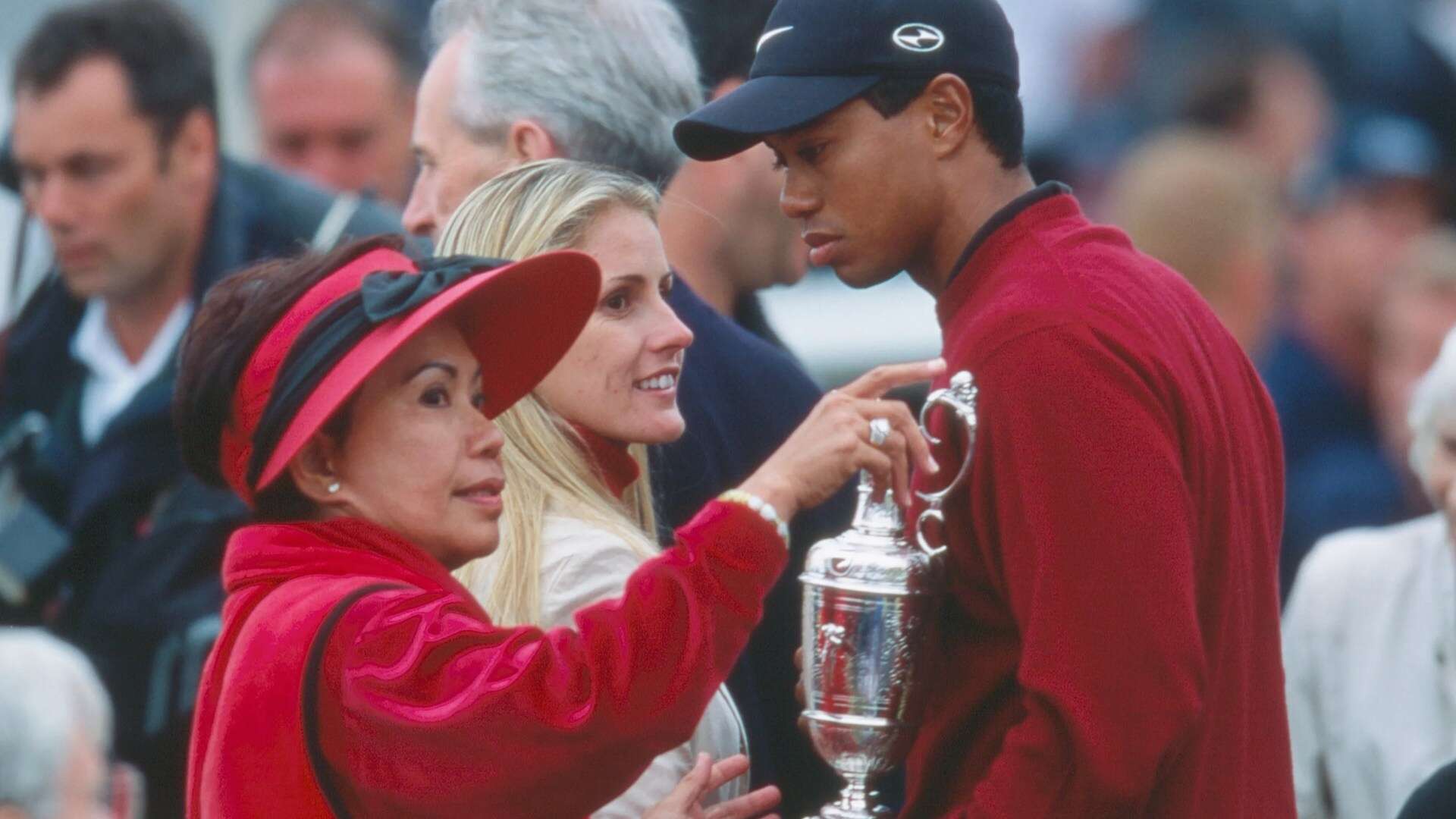 'She was my rock' - Tiger Woods pays emotional tribute to late mum on live TV