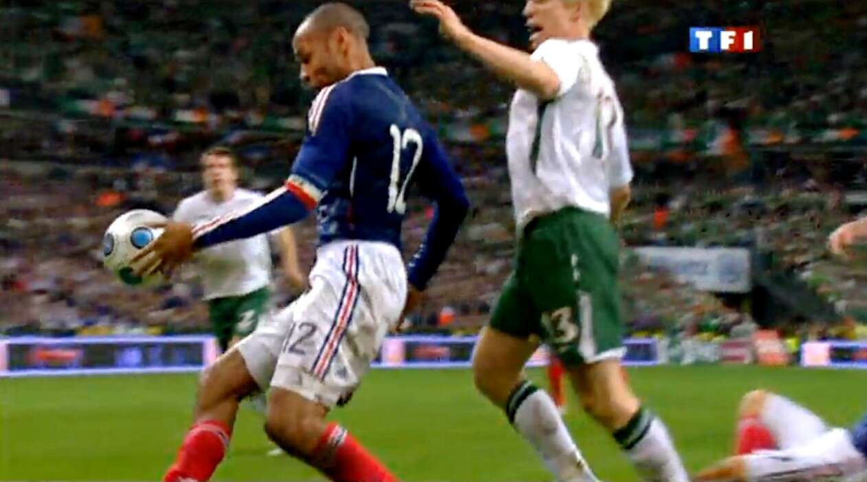 Thierry Henry swaps sports and lends helping hand to break Irish hearts again