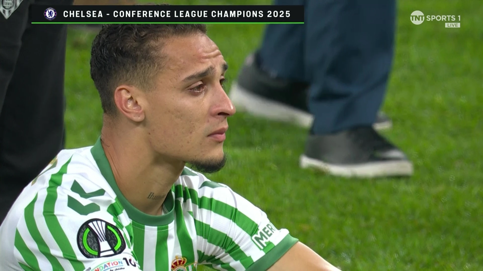 Antony left in tears as he is comforted by fellow Man Utd flop Jadon Sancho