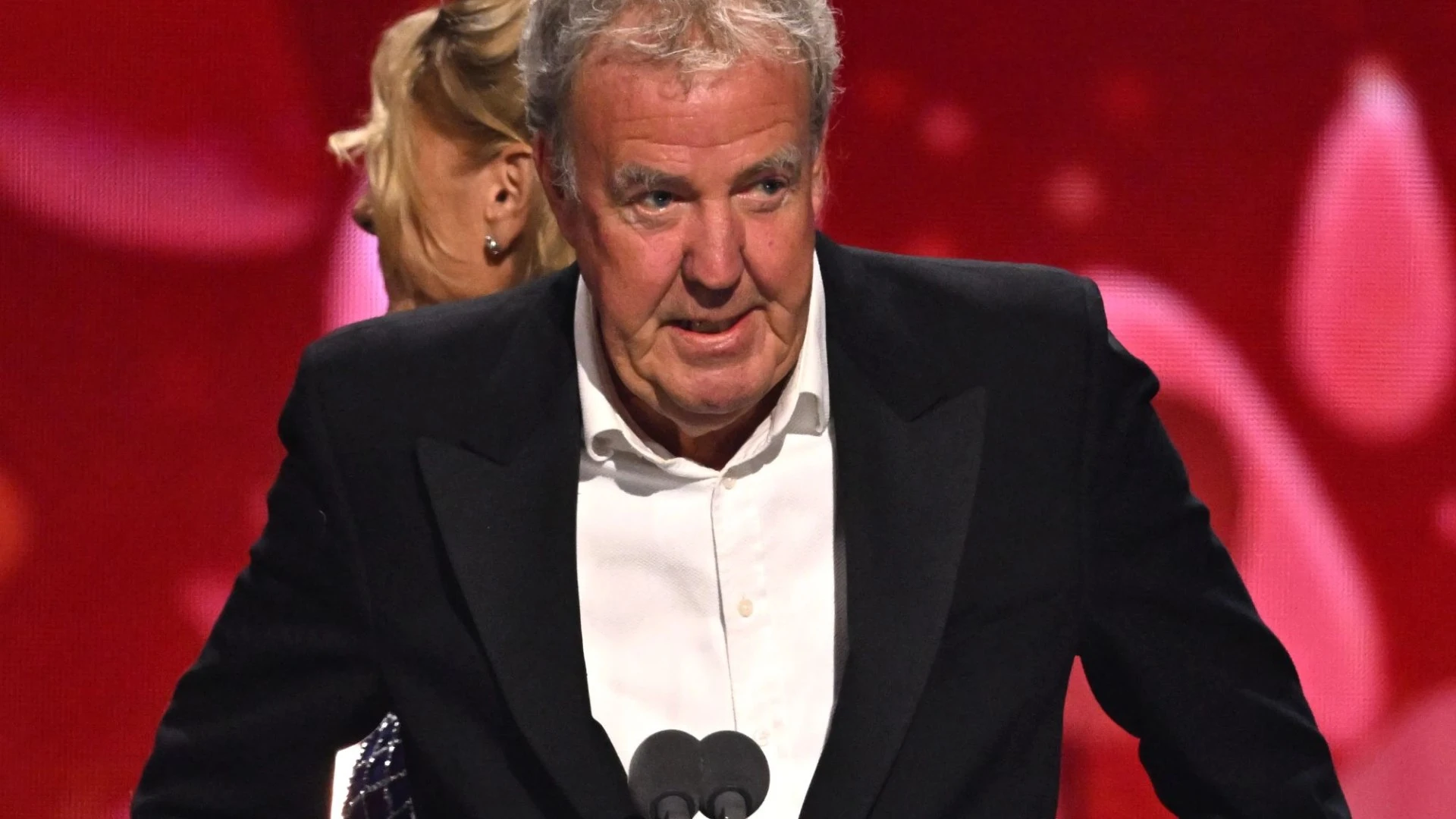 Jeremy Clarkson blames weight loss jabs as his trousers ‘fall down’ at NTAs