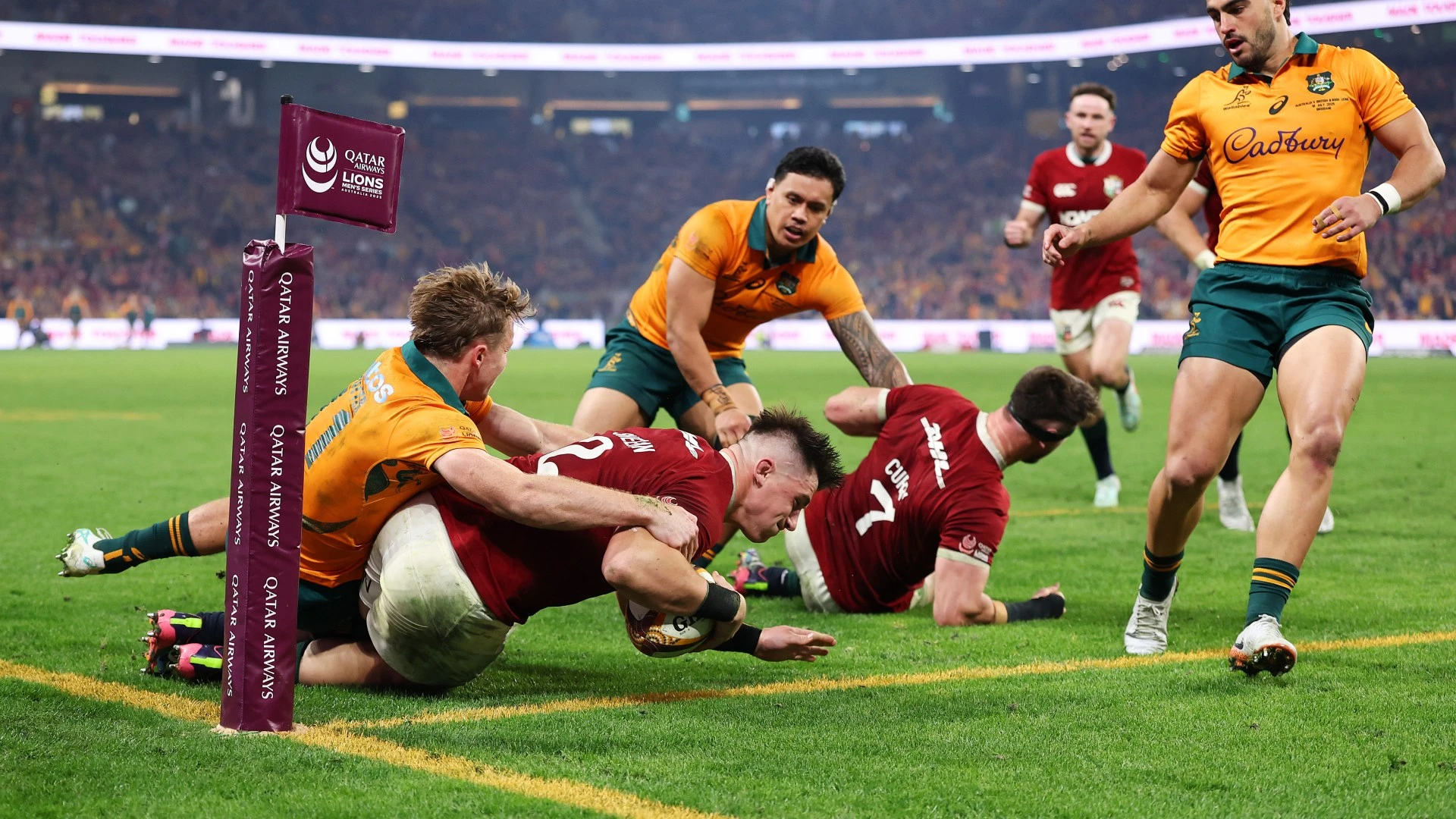 Fans 'driven berserk' at Sky Sports' major technical glitch in Lions-Australia