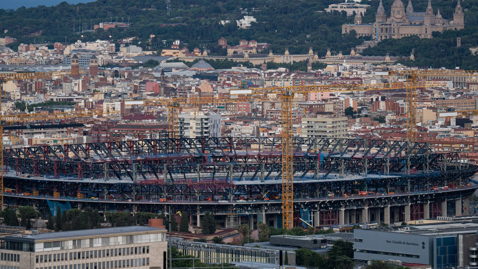 Leaked footage shows shocking state of Nou Camp weeks before re-opening
