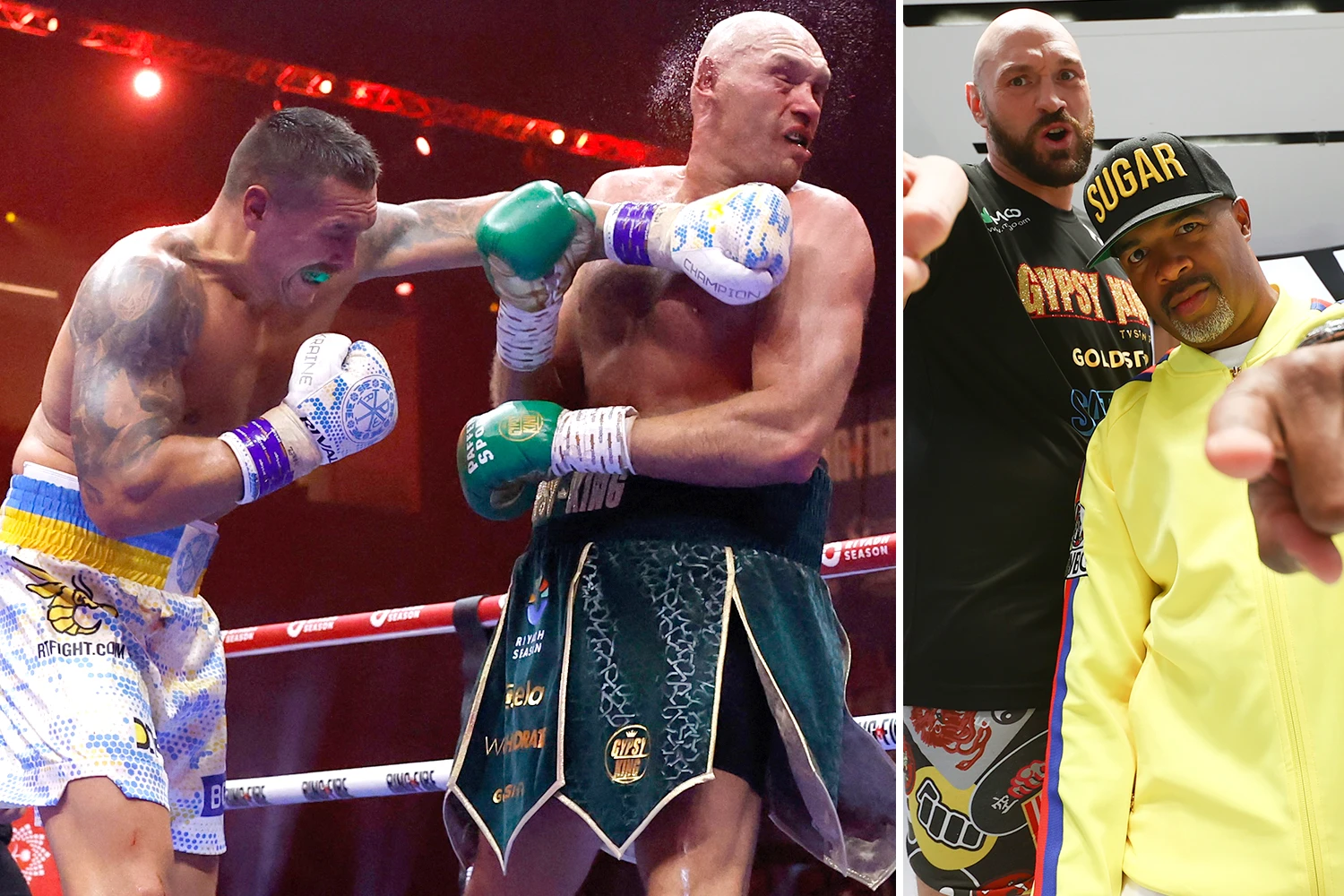 Fury's dad rips into son's team and claims he saved Gypsy King vs Usyk