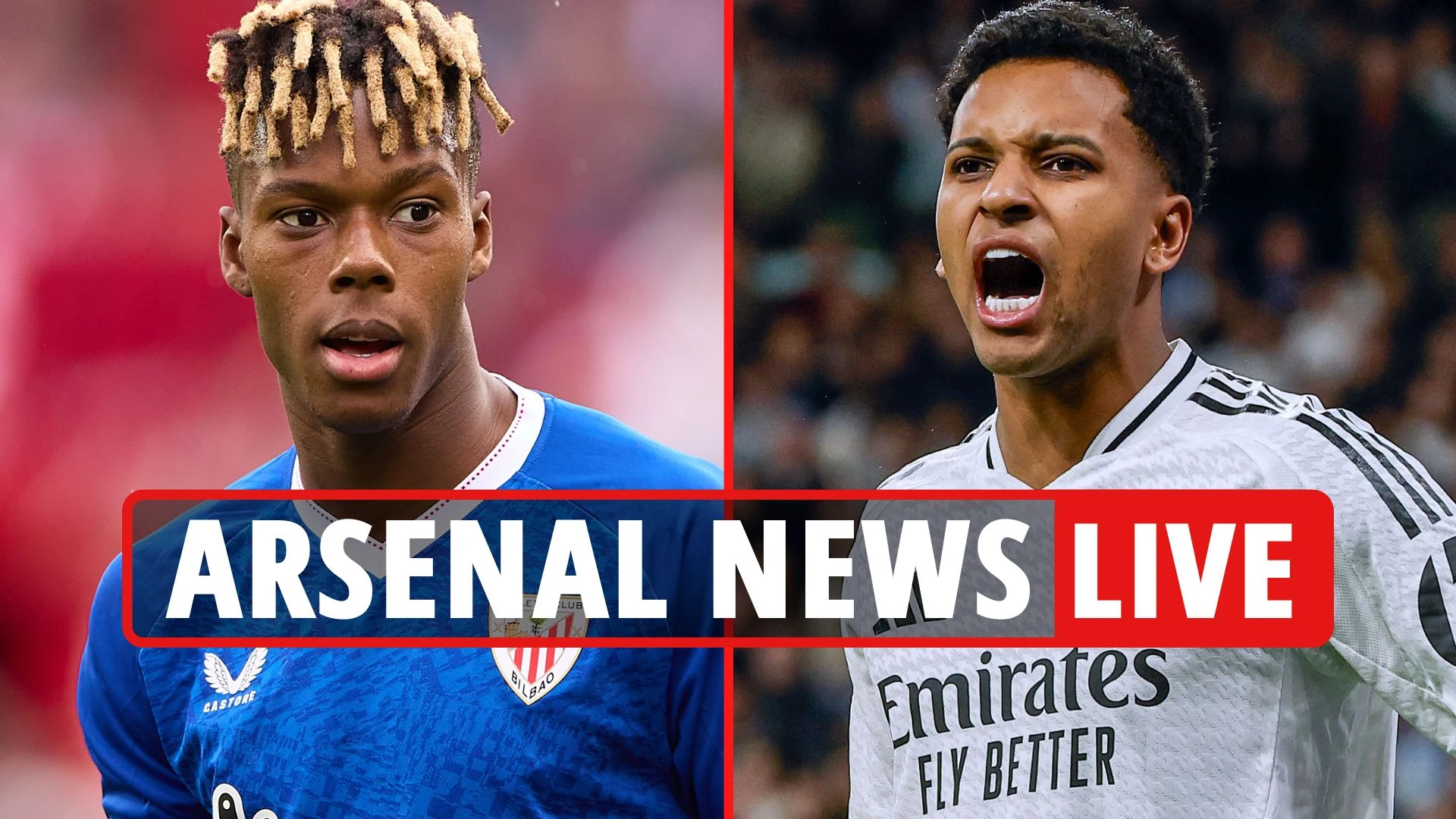 Gunners explore Rodrygo deal, Sane 'boost', Joao Pedro price, Williams blow