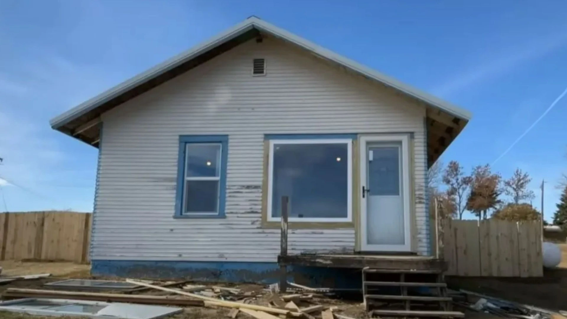 I bought an abandoned house for 75p - it had no heating or electric