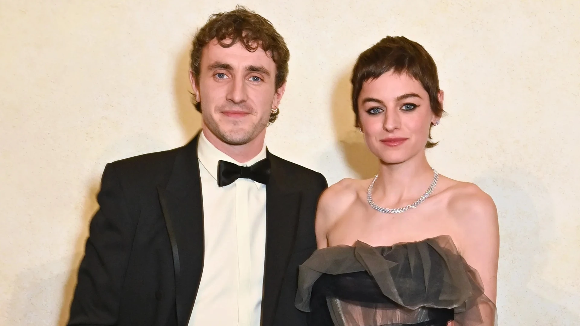 Emma Corrin stuns in sheer dress at VIP dinner with star Paul Mescal