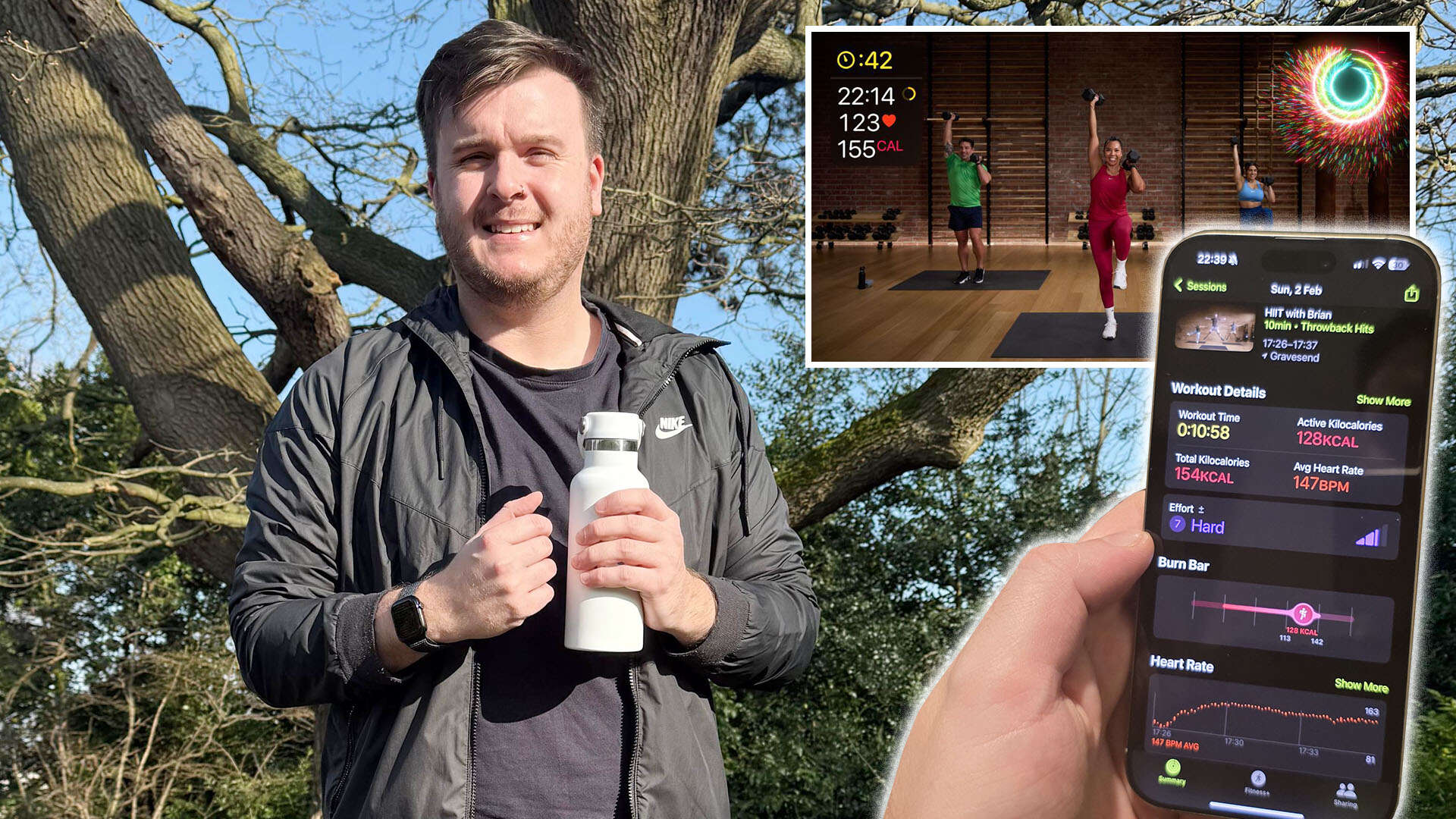 I'm getting fit with Apple personal trainer app - it's 32p a day & takes 5 min