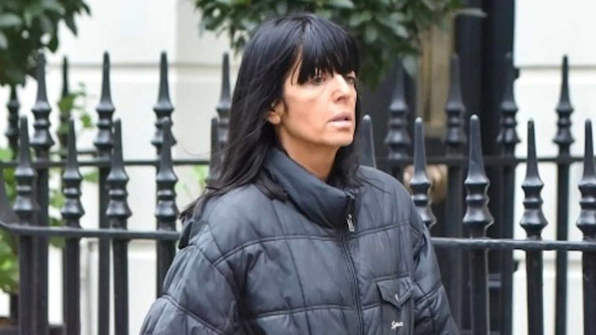 Claudia Winkleman, 53, looks stylish as she heads to pilates class