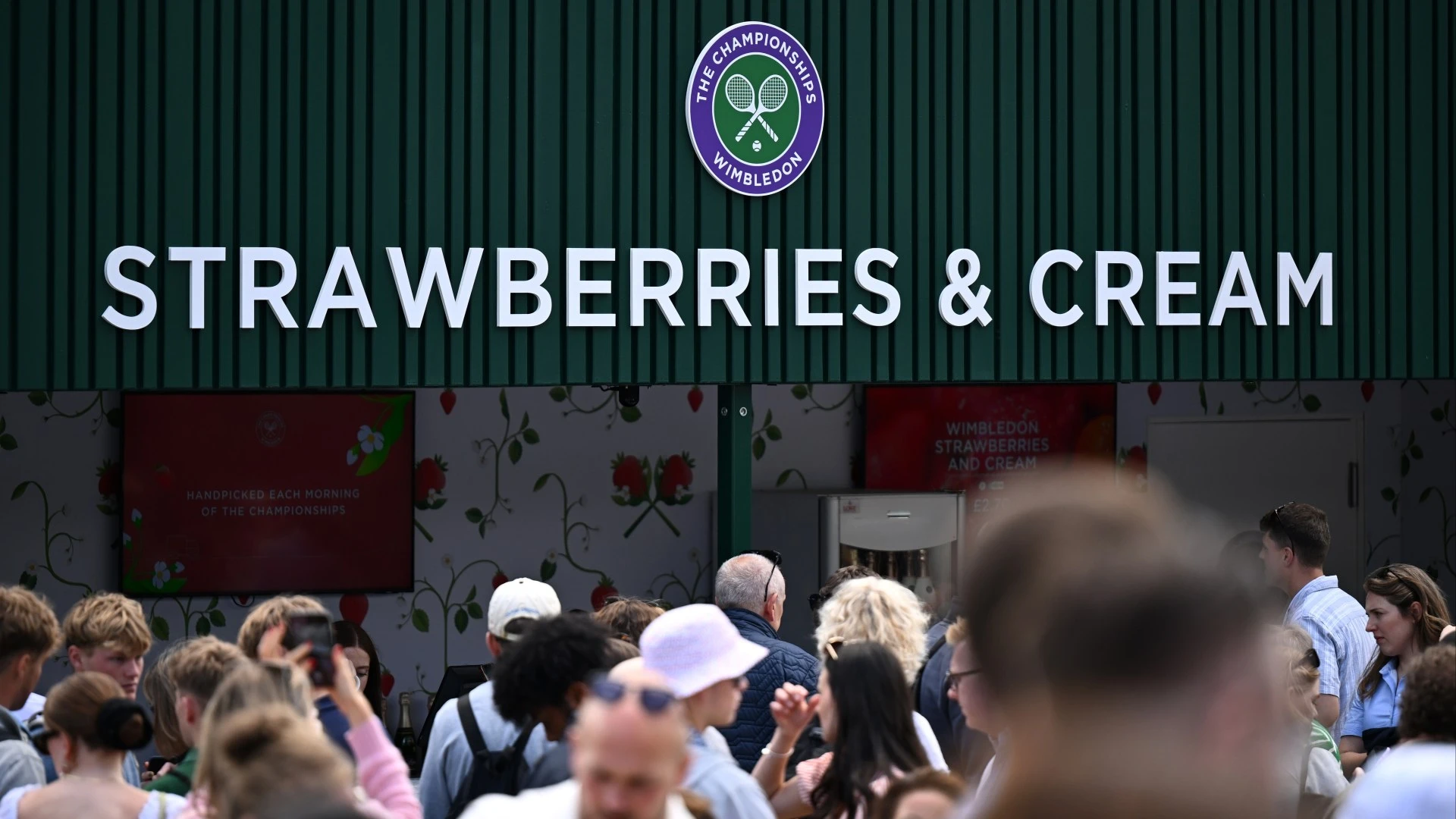 Unfortunate Wimbledon worker finds METAL BOLT in her chicken salad at SW19