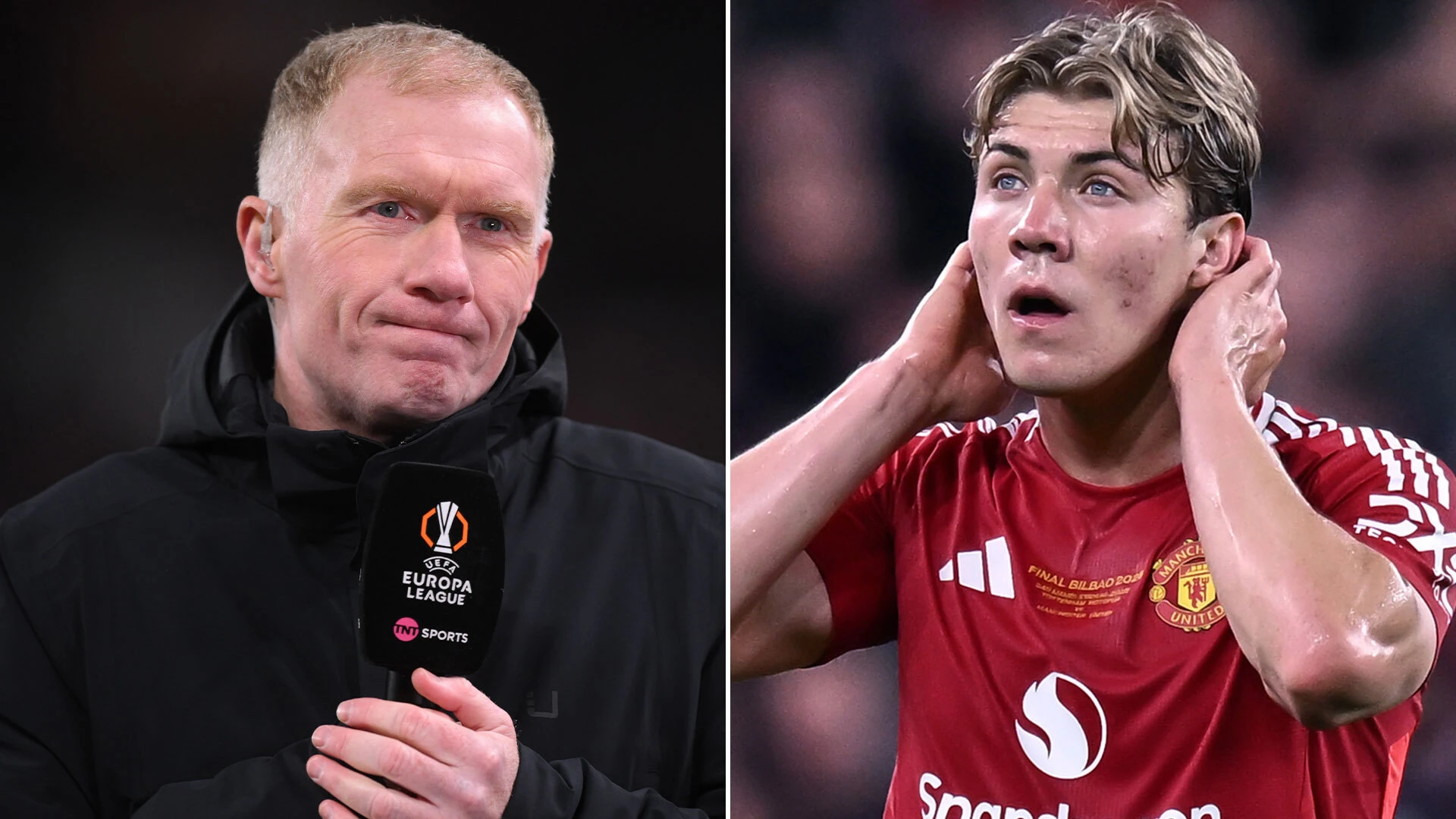 Scholes says Man Utd must KEEP Hojlund despite striker's shocking season