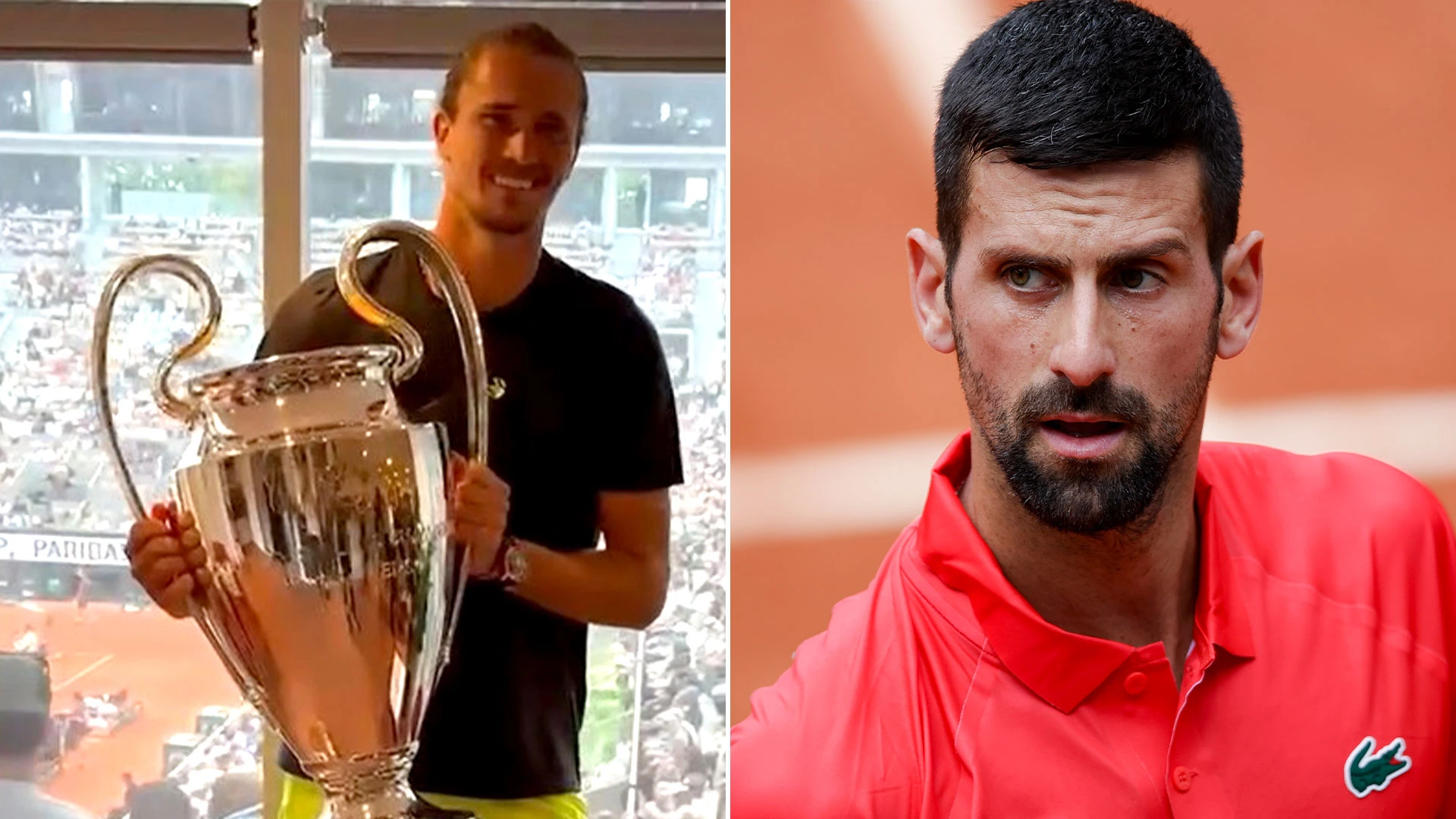 Novak Djokovic digs out rival for 'spying' on him and seeing CL trophy