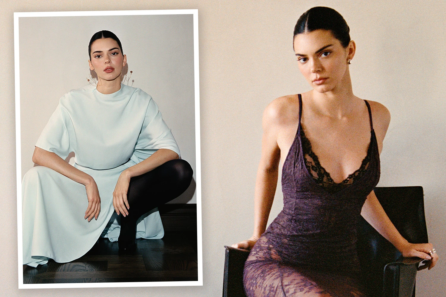 Kendall Jenner wows in sheer lace dress as she takes on new fashion brand role