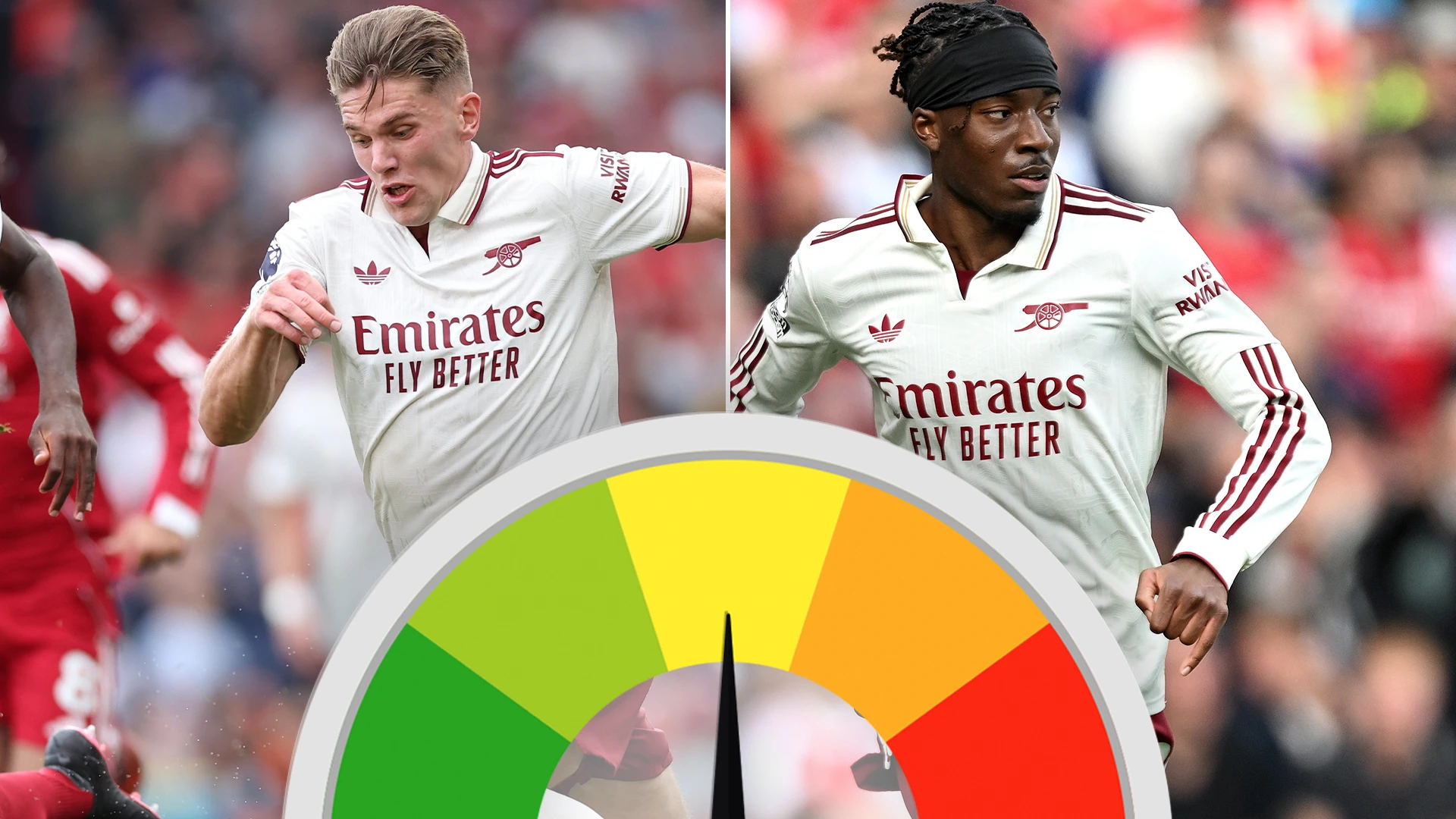Gyokeres anonymous and Rice wasteful but Madueke bright in Saka's absence