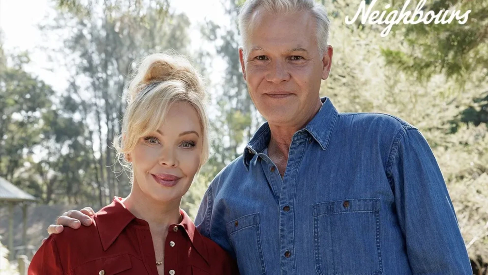 Soap ‘mega-hunk’ looks unrecognisable as he reunites with co-star