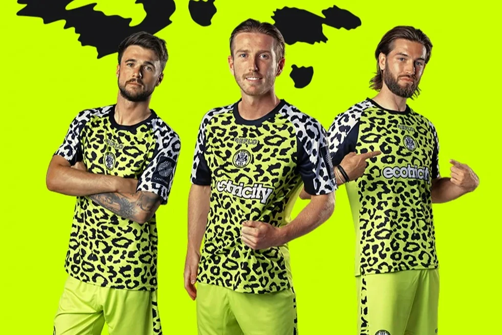 Fans horrified by club's new kit 'designed by Year 11 on work experience'