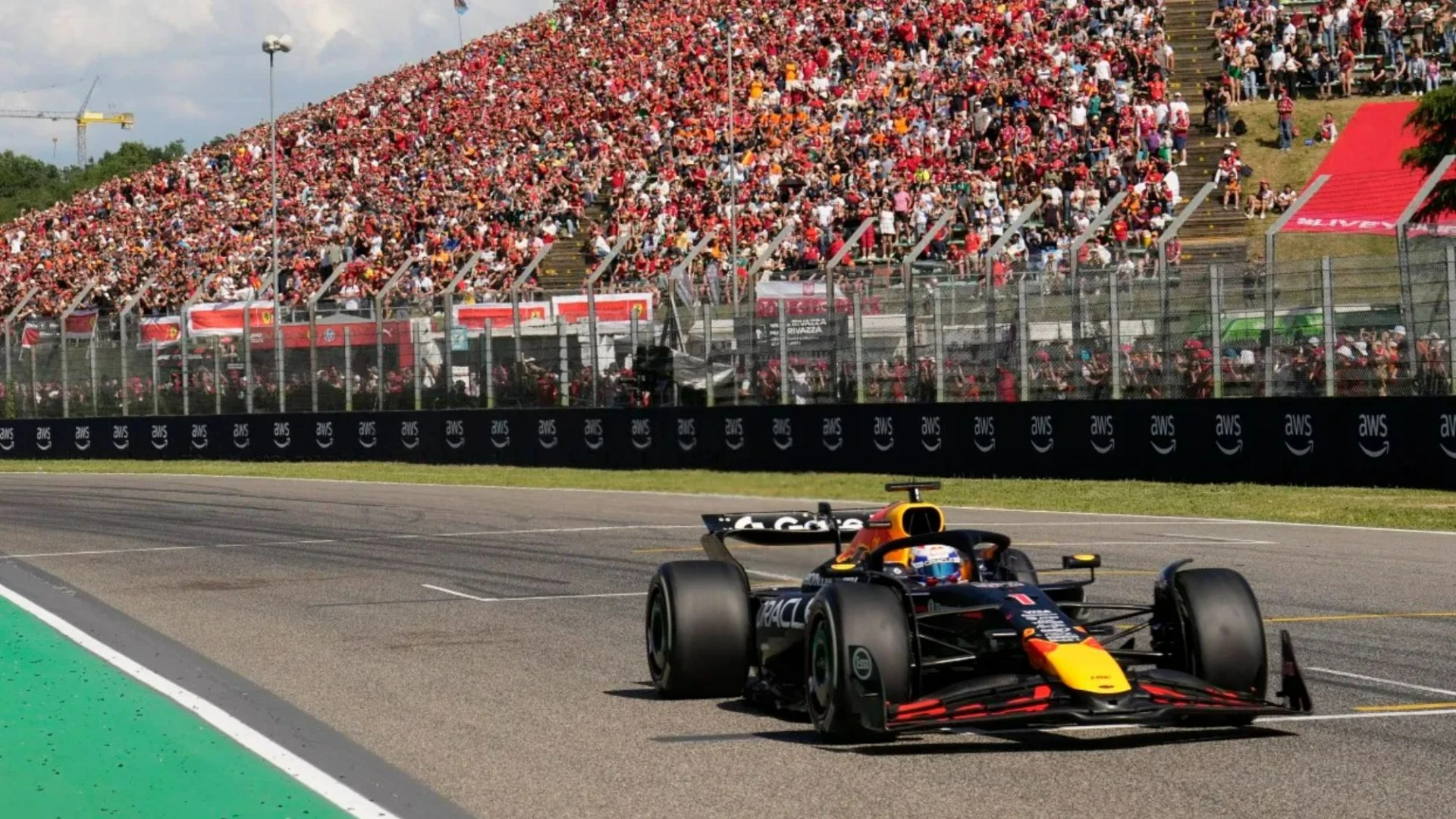 Max Verstappen wins F1 Emilia Romagna GP as Lando Norris snatches second
