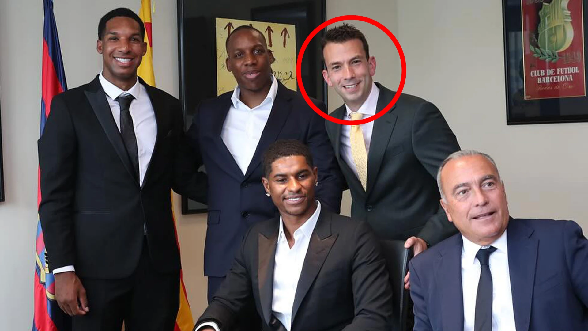 Rashford's Barca loan brokered by agent who played in World Darts Championship