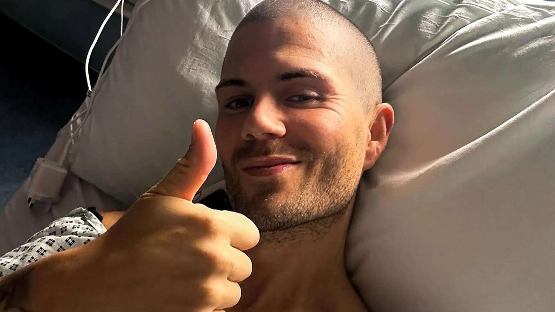 Max George on his 'rough' time since heart surgery as he returns to work