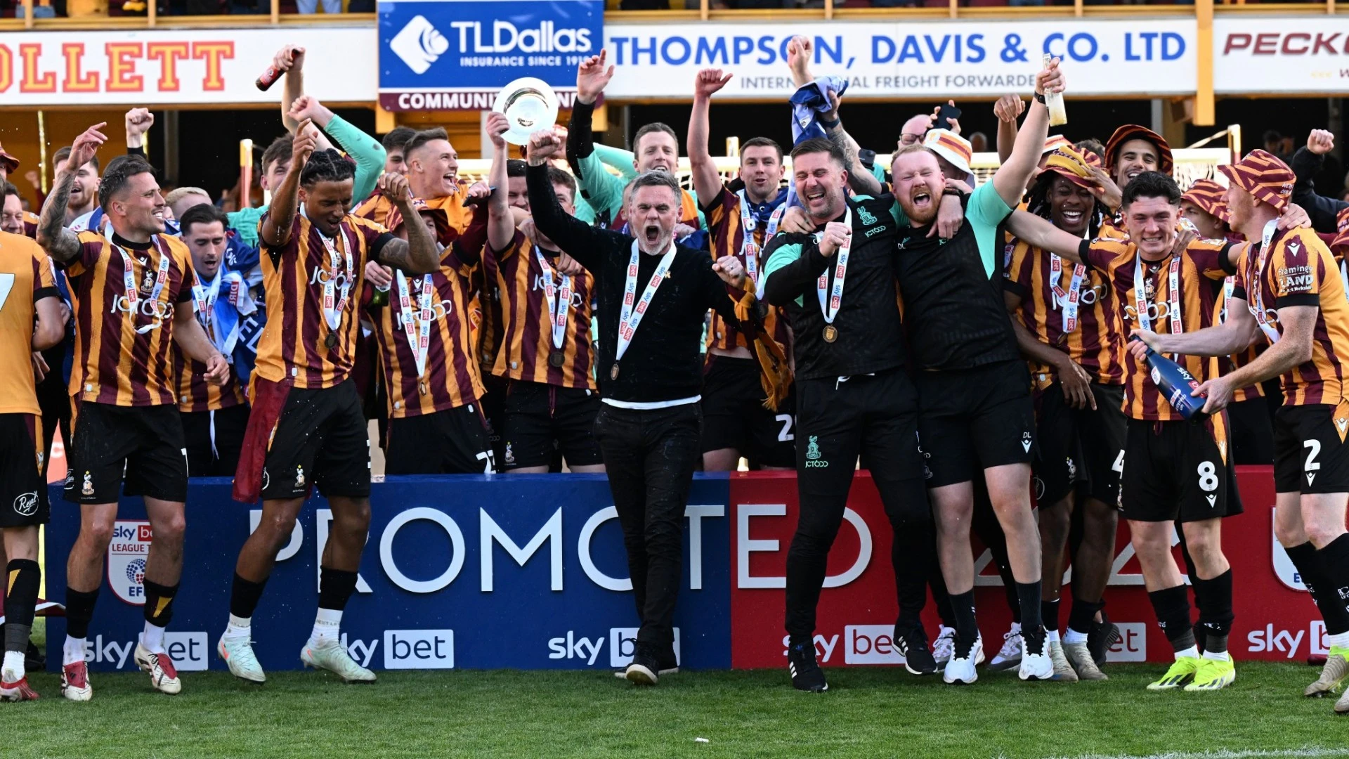 Bradford trolled over trophy like 'someone's nan's dinner plate'