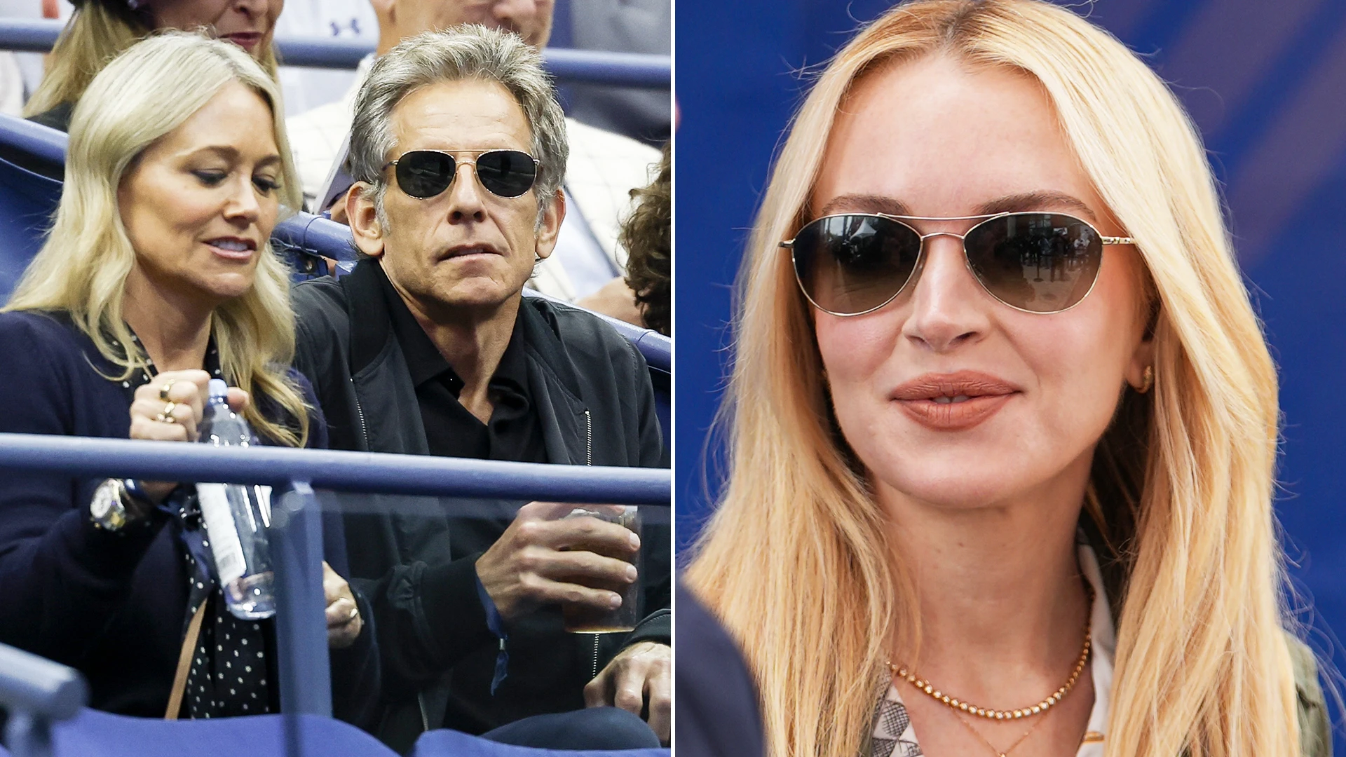 Lindsay Lohan and Ben Stiller lead celebrities flocking to US Open final