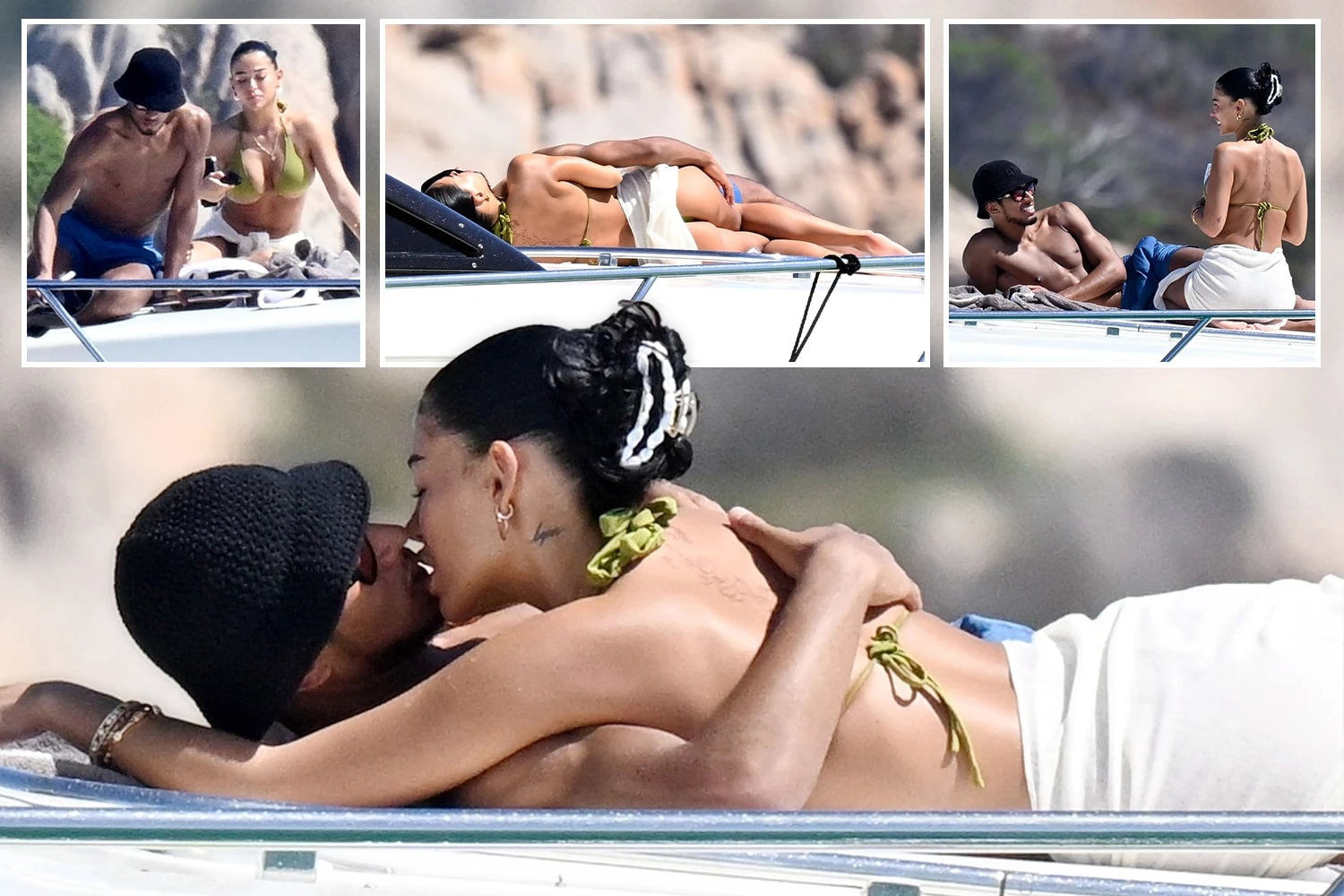 Jude Bellingham and girlfriend can't keep hands off each other on superyacht