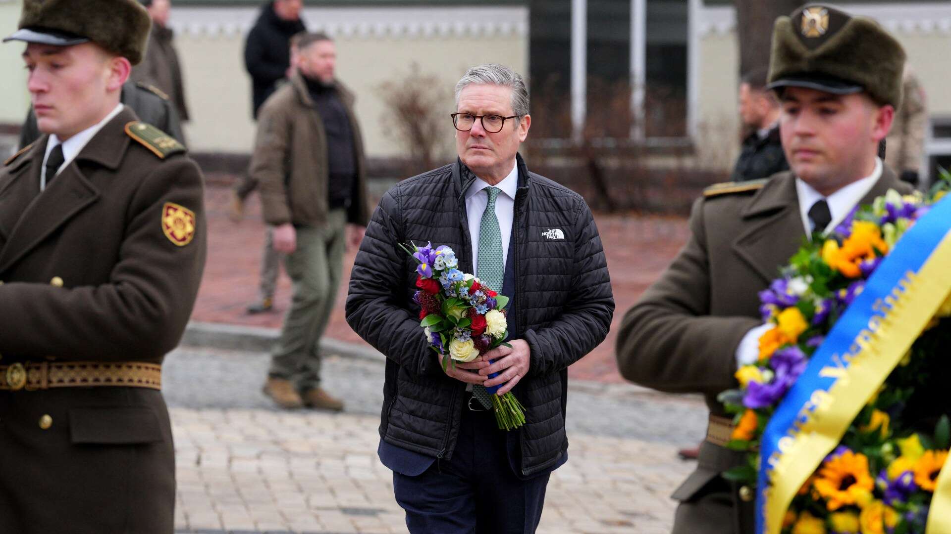 Putin strikes Kyiv with drone just mins after Starmer laid wreath on first visit