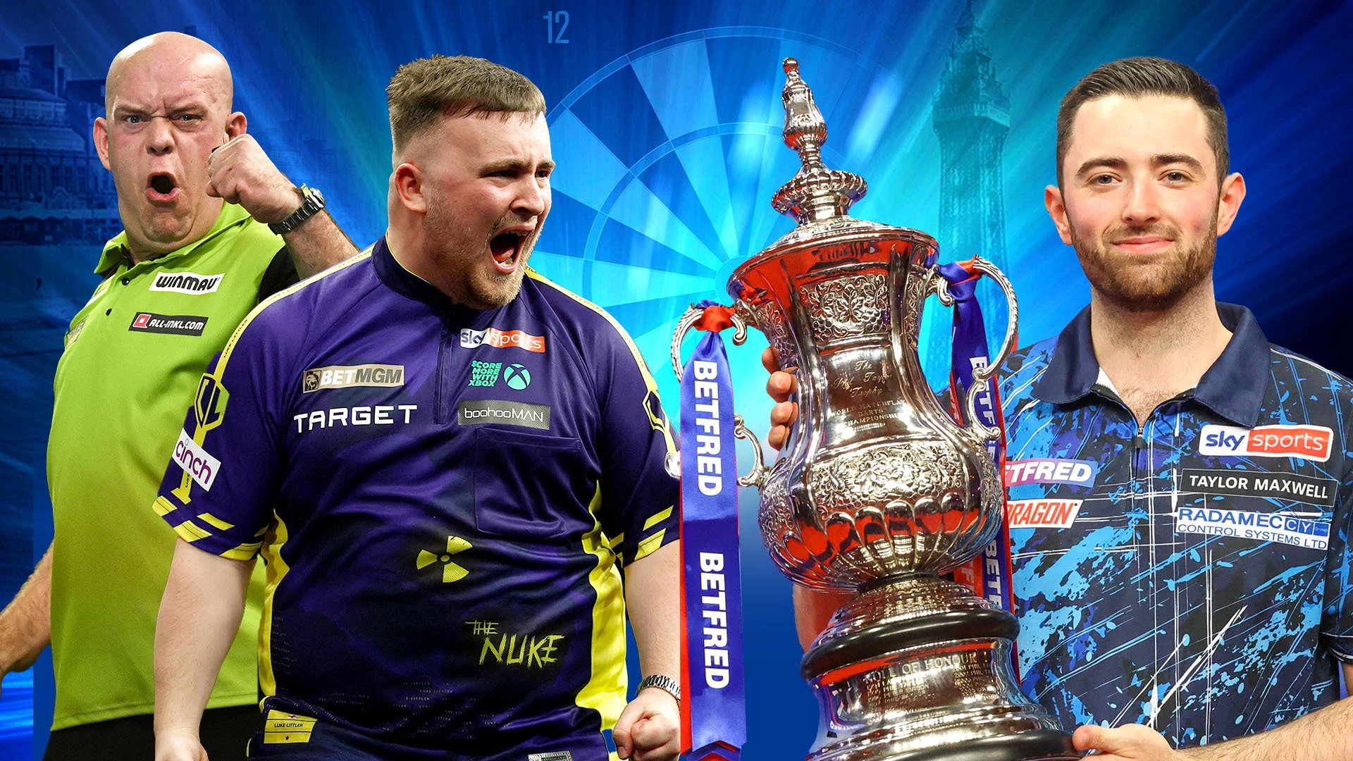 Luke Humphries begins title defence on opening night as Luke Littler waits