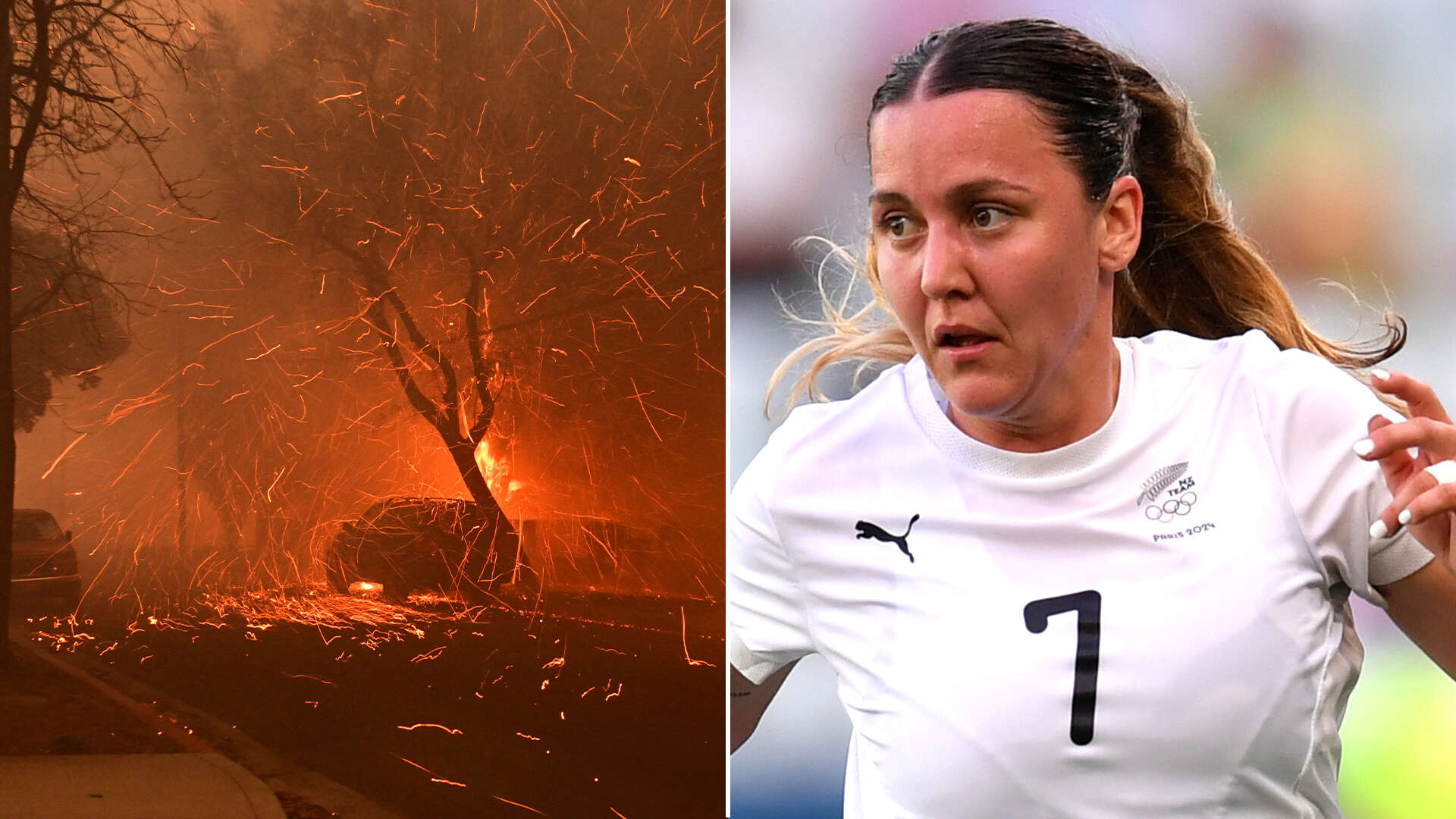 'How is this real?' - Ex-Chelsea star's post as LA wildfire destroys home