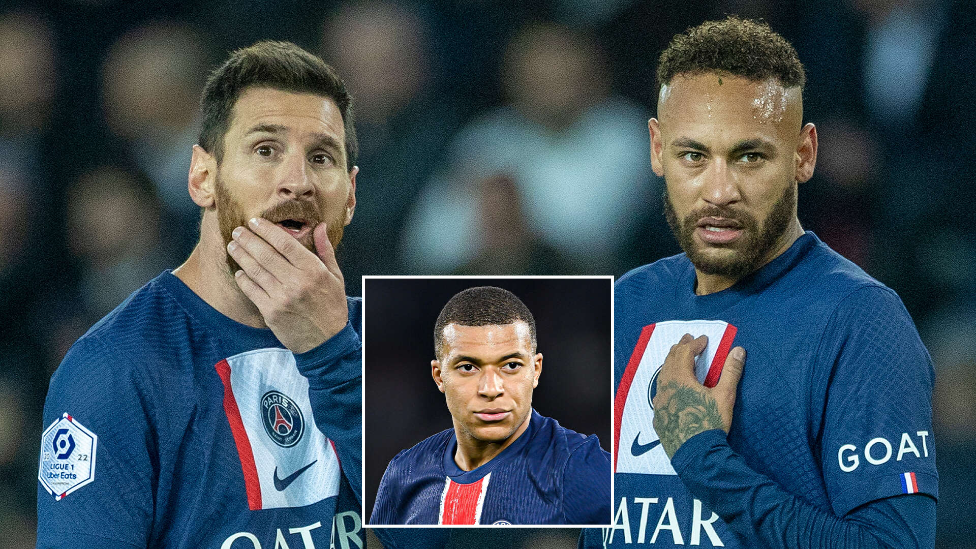 Neymar lifts lid on PSG 'fights' with Kylian Mbappe 'jealous' of Lionel Messi