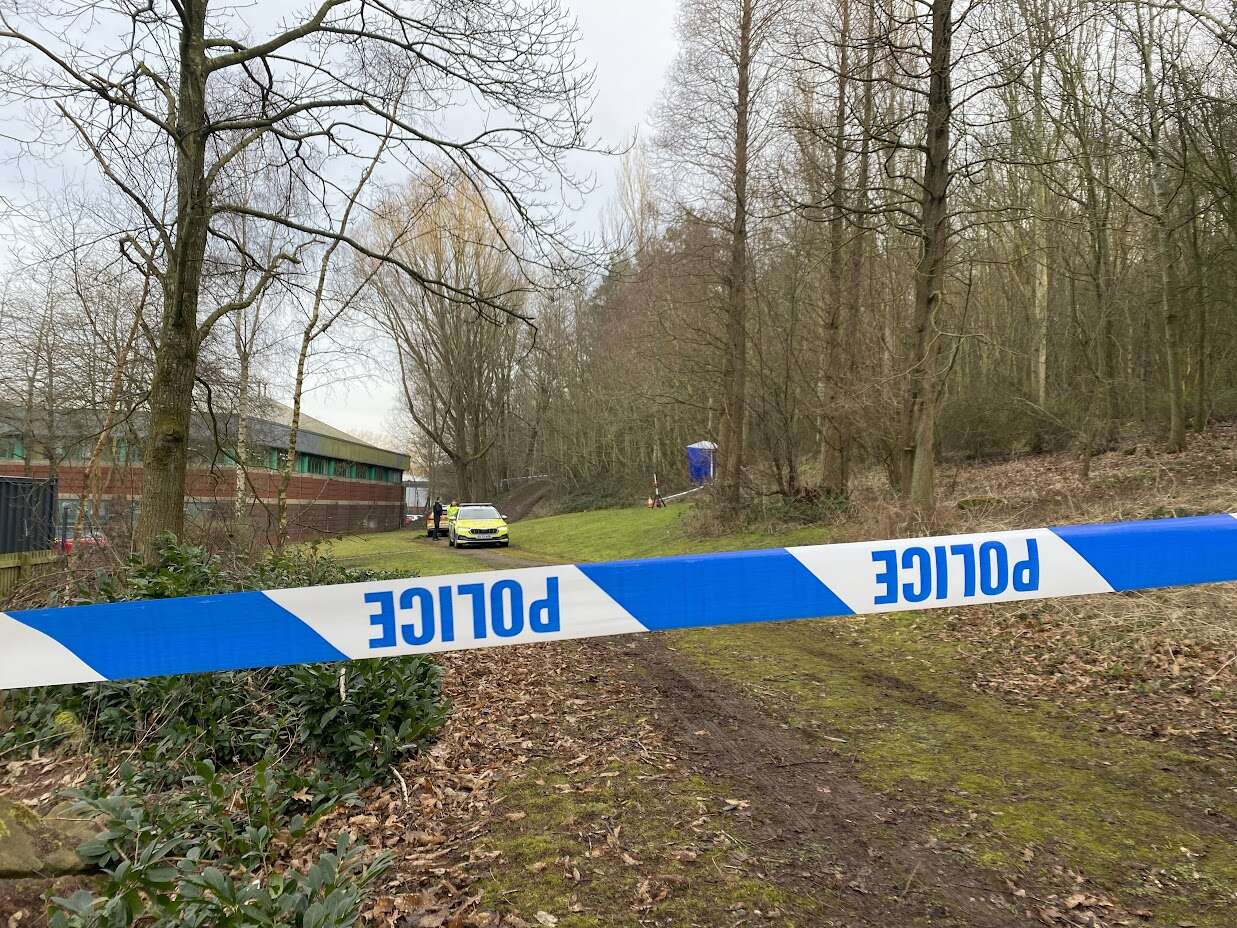 Horror as skeletal remains found near Morrison's with forensics swarming scene