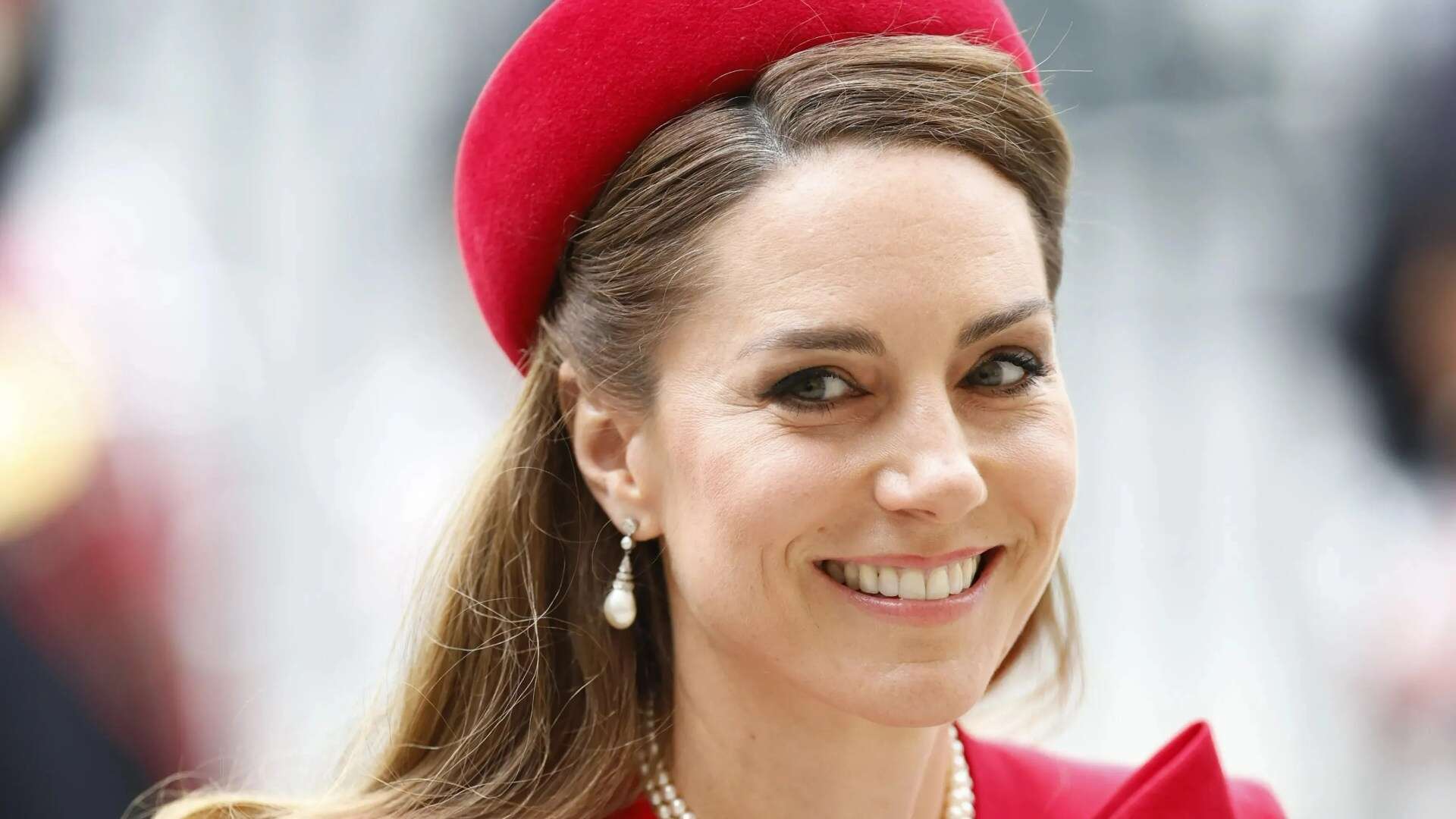 Kate dazzles as she returns to Commonwealth Day duties with Royal Family