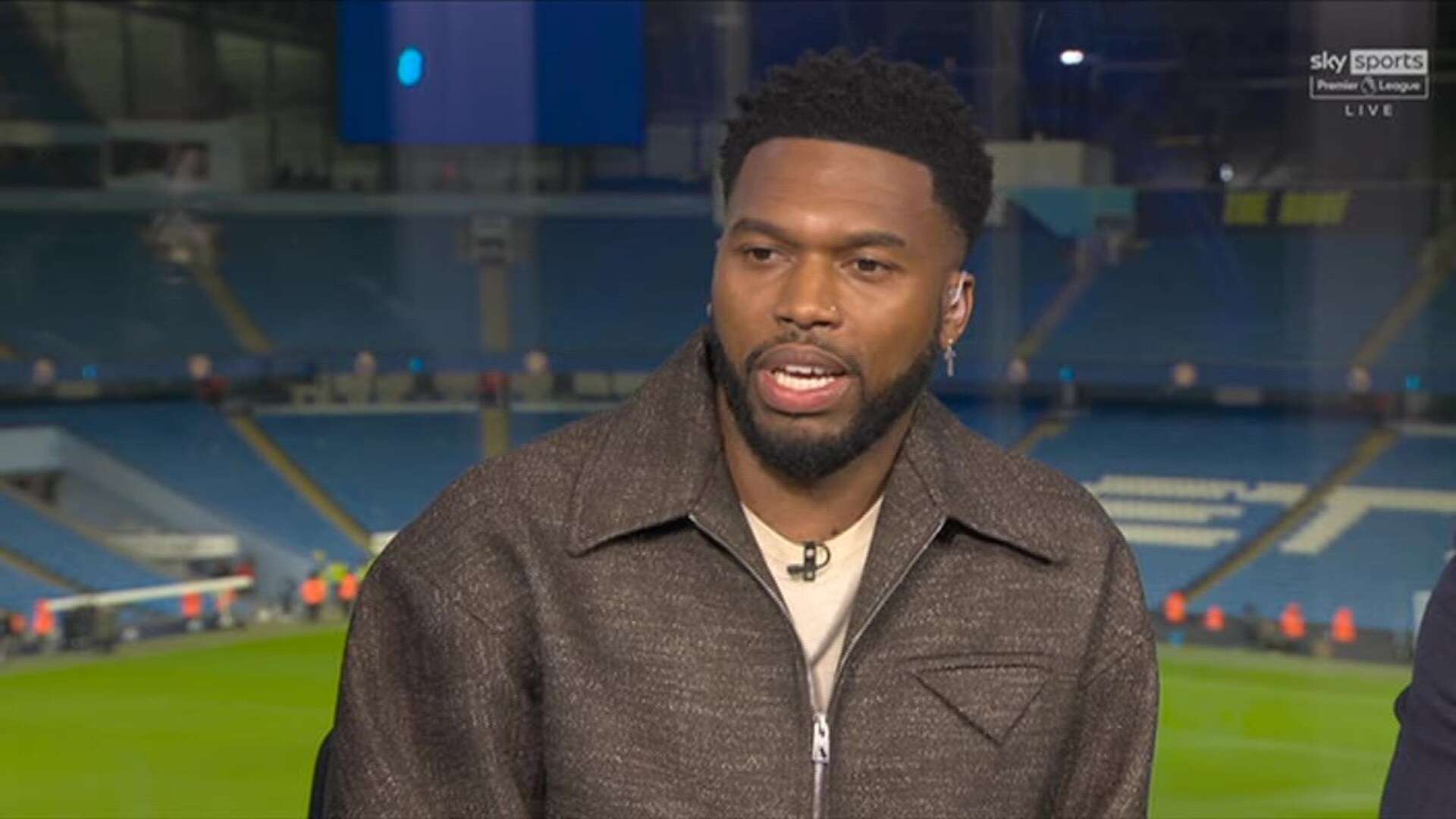 Daniel Sturridge makes blunder live on Sky Sports during Man City vs Liverpool