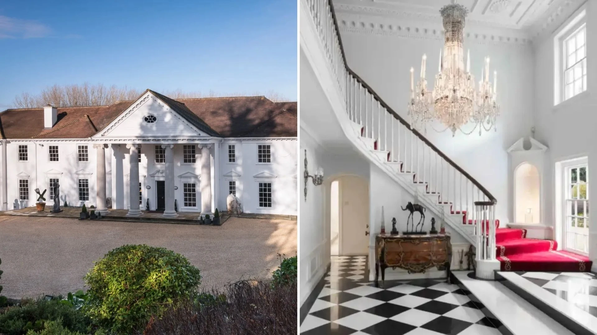 90s TV star slashes price of massive White House inspired mansion again