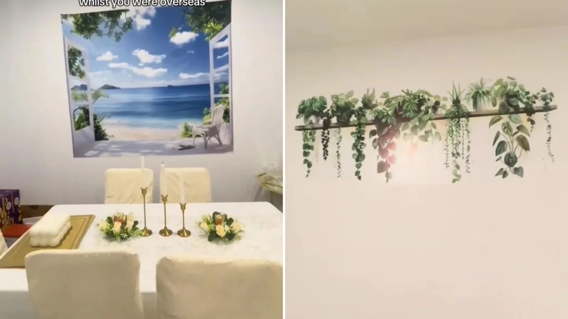 My mum decorated my flat with Temu buys - people say it looks ‘dystopian’