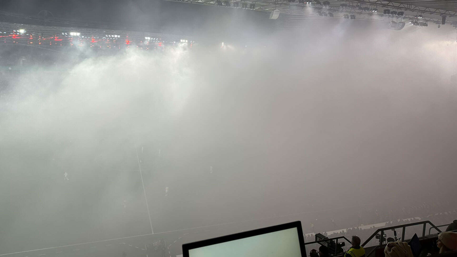 German Cup clash suspended by ultras as club post pic & say 'you can see why'