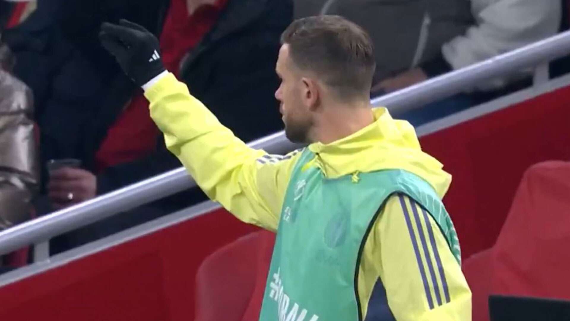 'Not at his wisest' - Jordan Henderson booked for antics while on Ajax bench